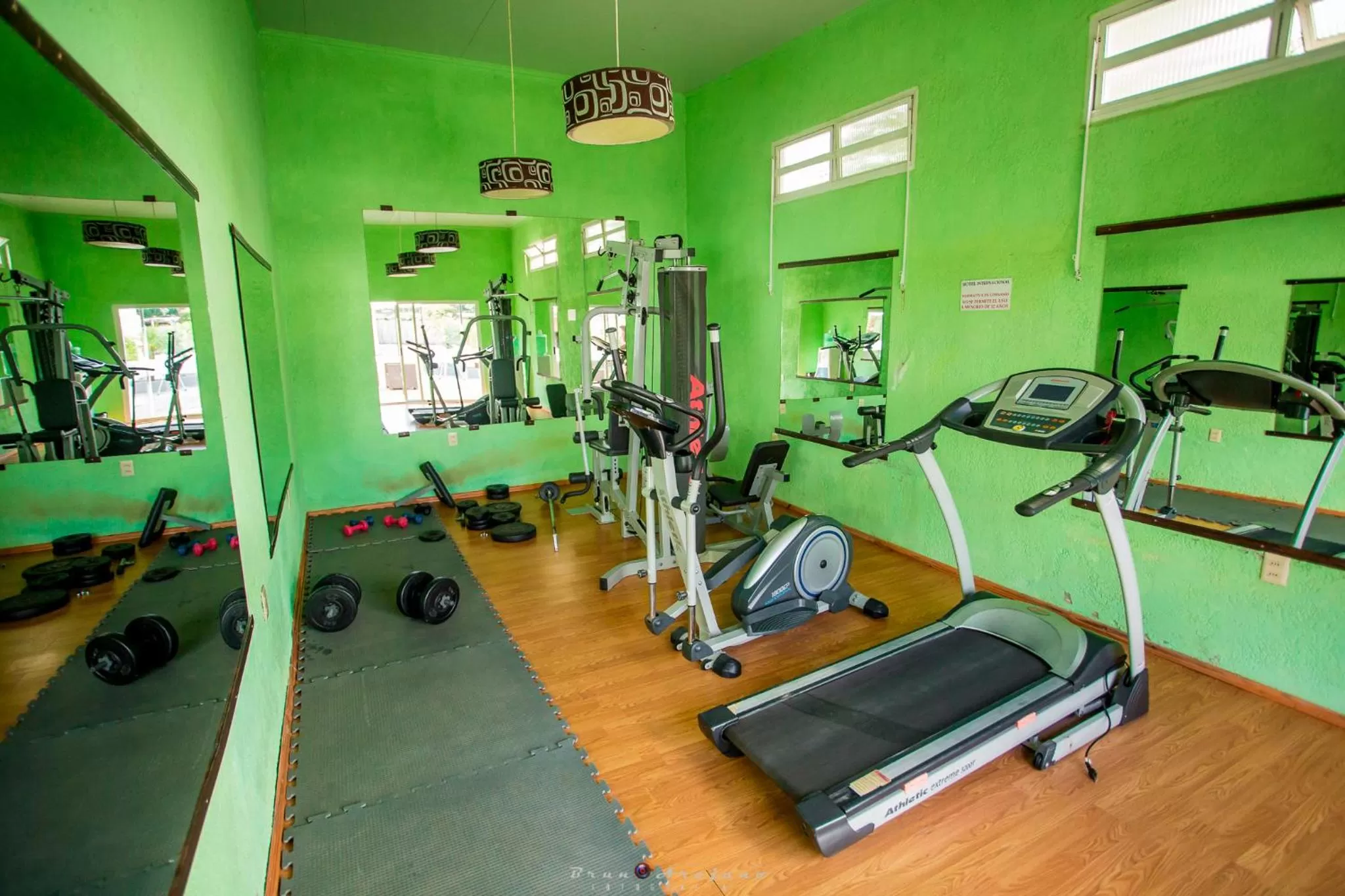 Fitness centre/facilities in Hotel Internacional