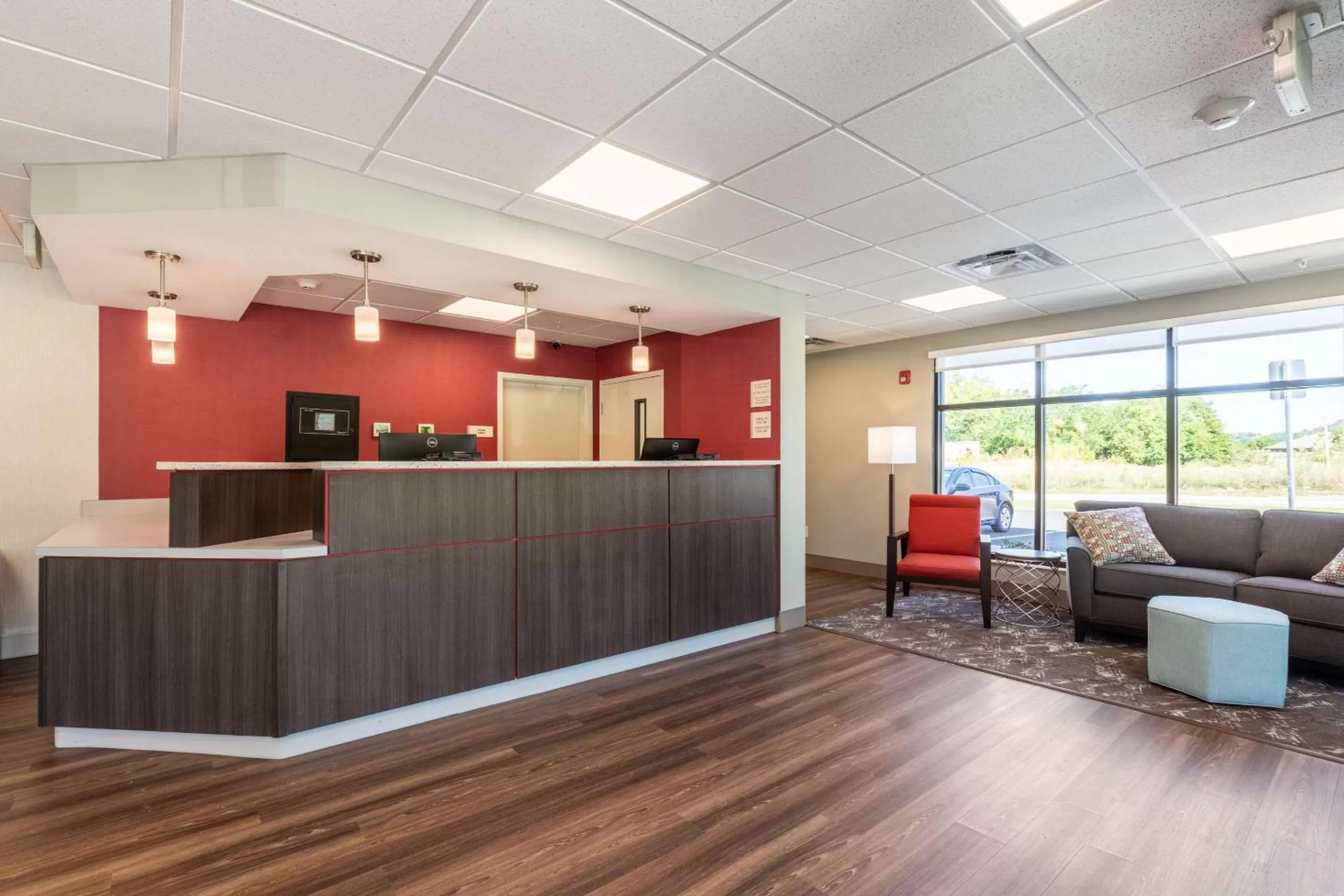 Lobby or reception in Econo Lodge