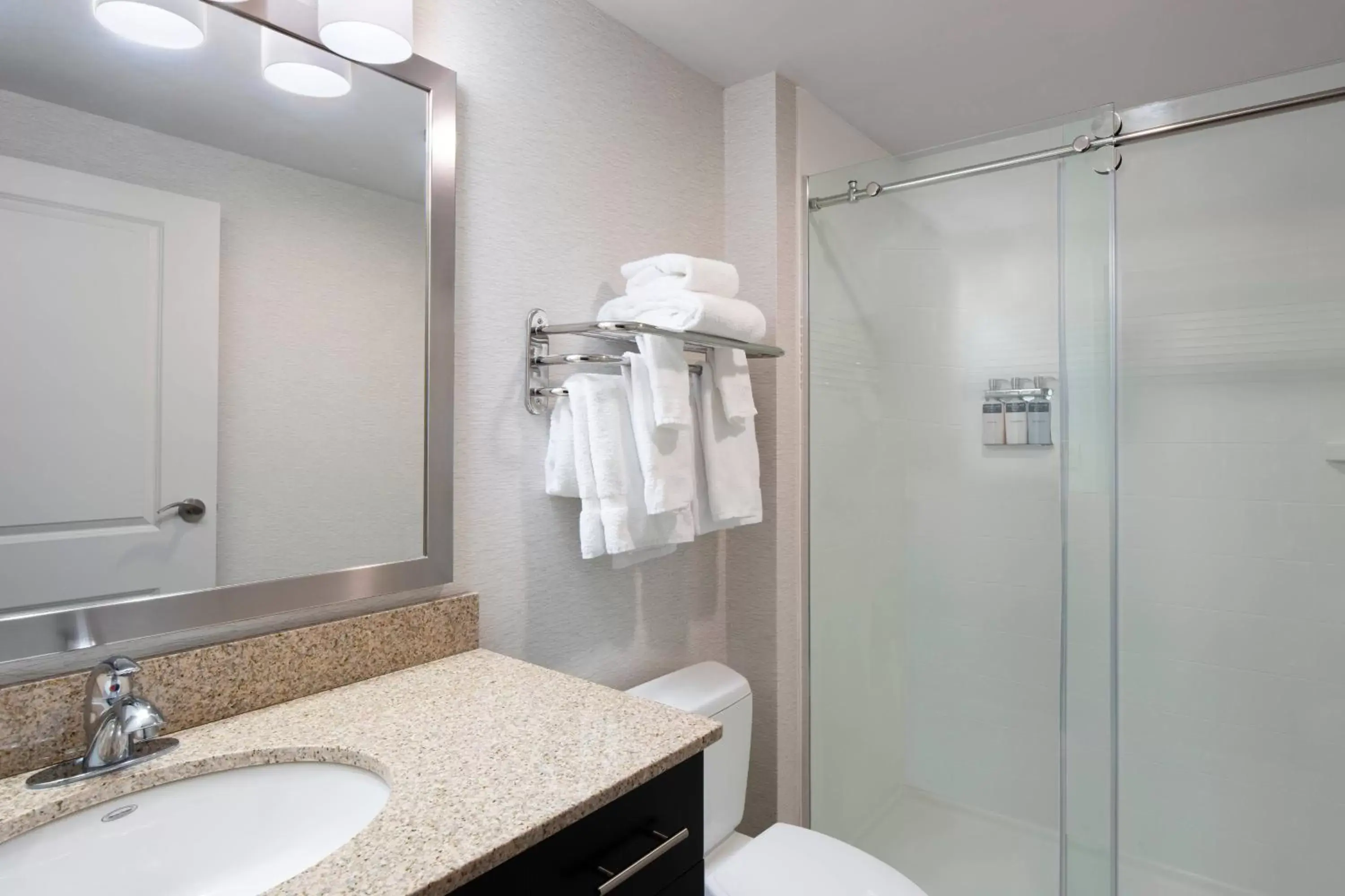 Bathroom in TownePlace Suites by Marriott Providence North Kingstown