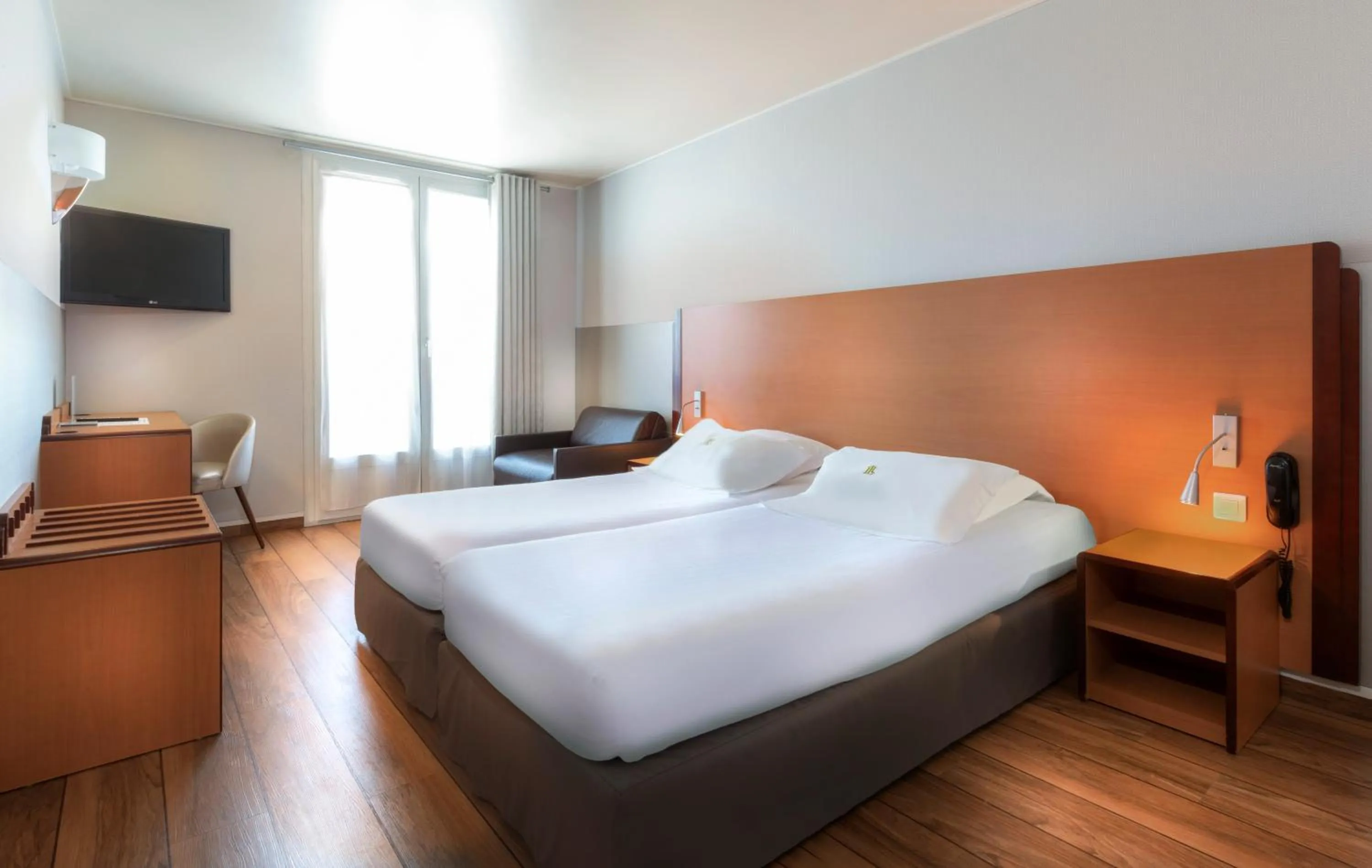 Bed in Hôtel Du Lion