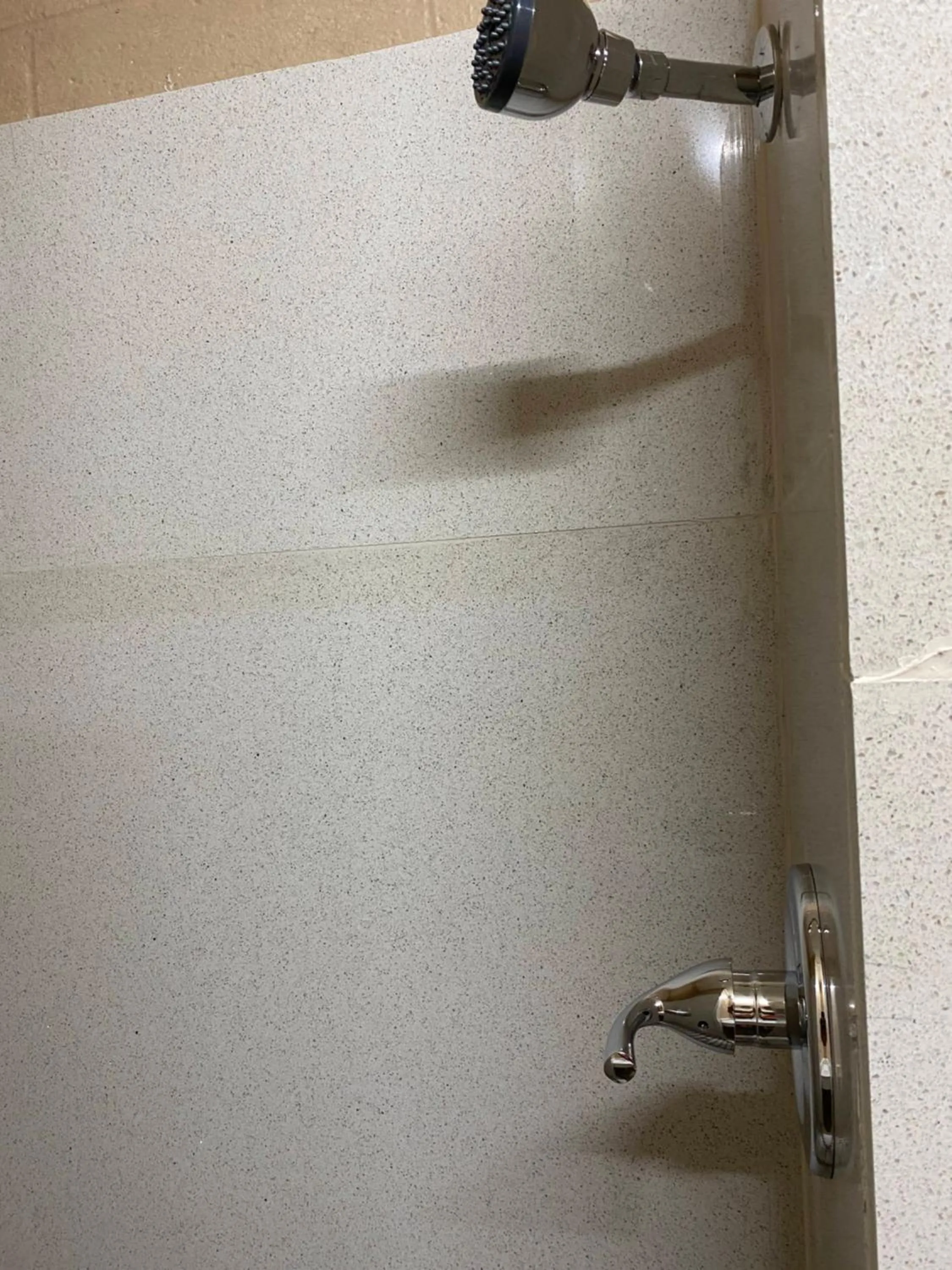 Shower in Budget Inn