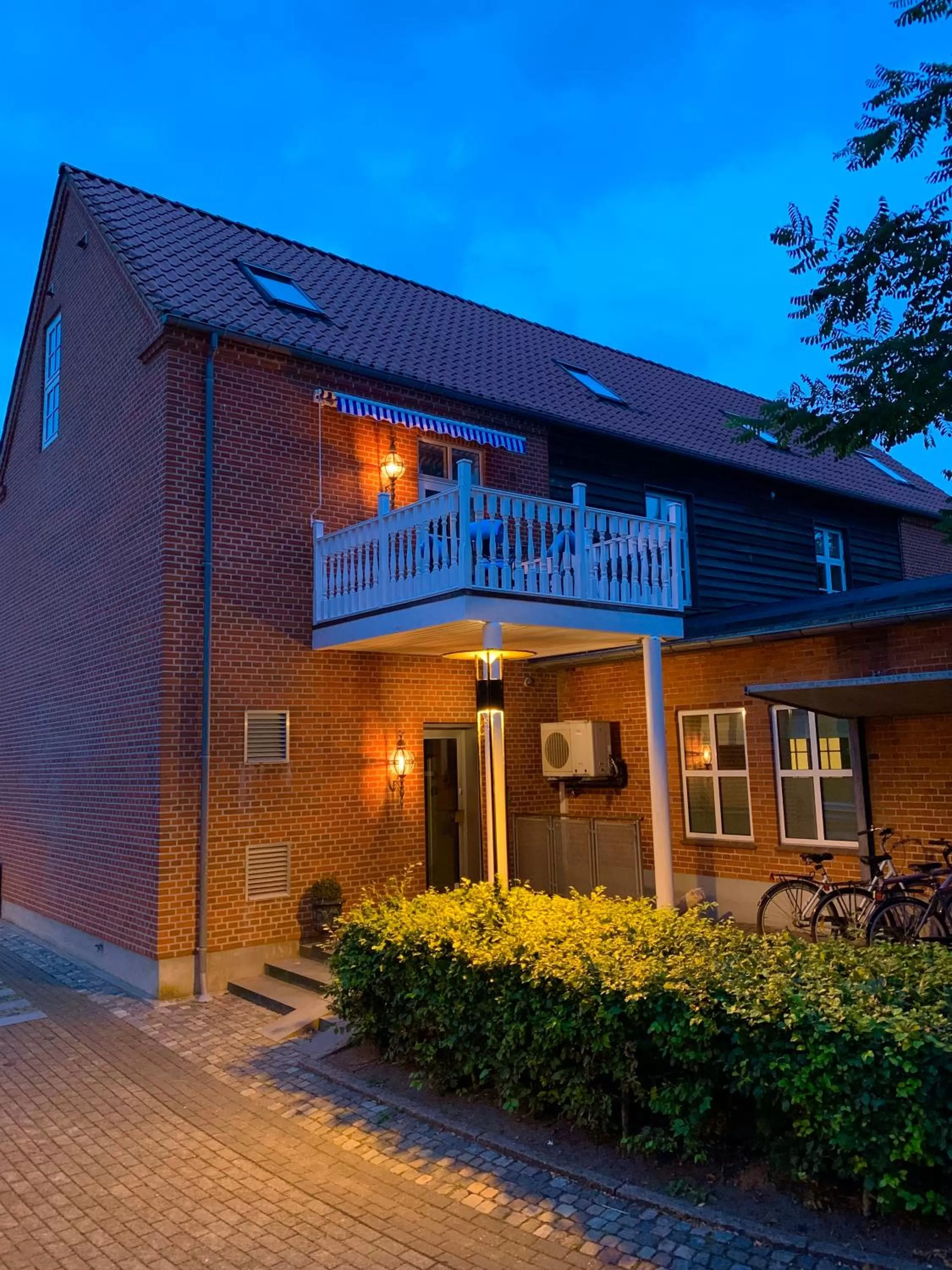 Property building in Boutique Hotel Postgården