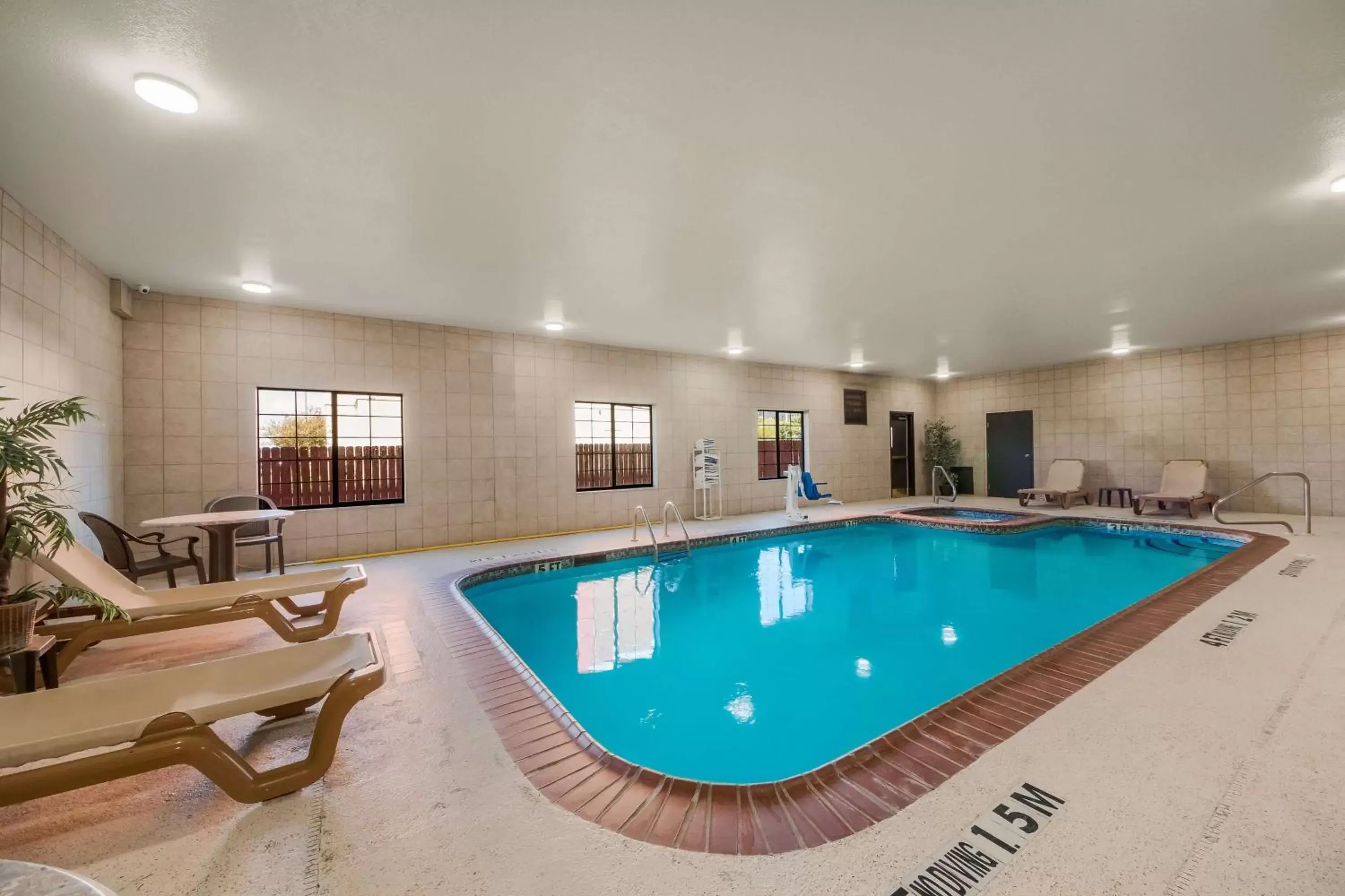 Pool view, Swimming Pool in SureStay Plus Hotel by Best Western Near SeaWorld San Antonio