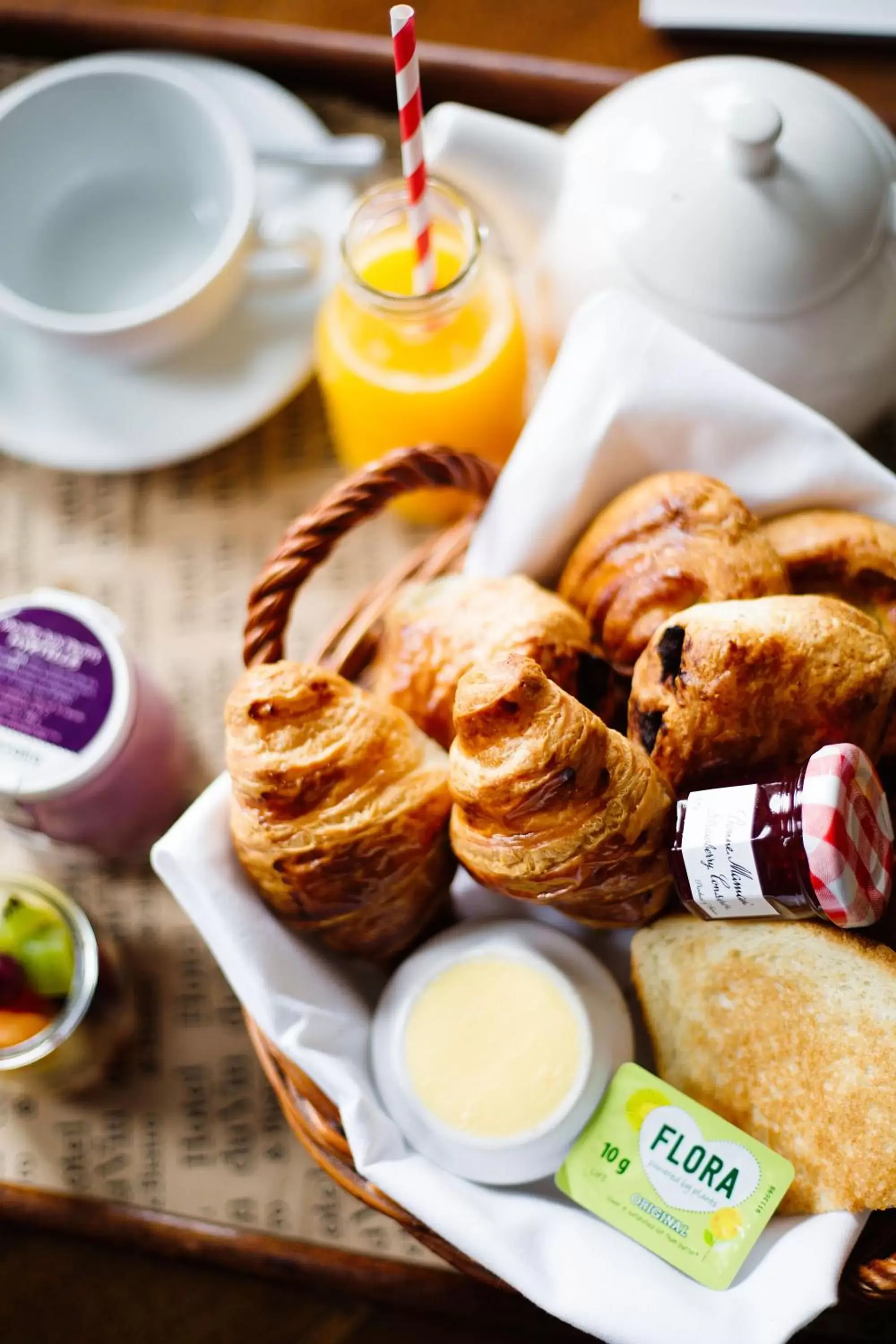 Continental breakfast, Breakfast in Hotel Du Vin, St Andrews