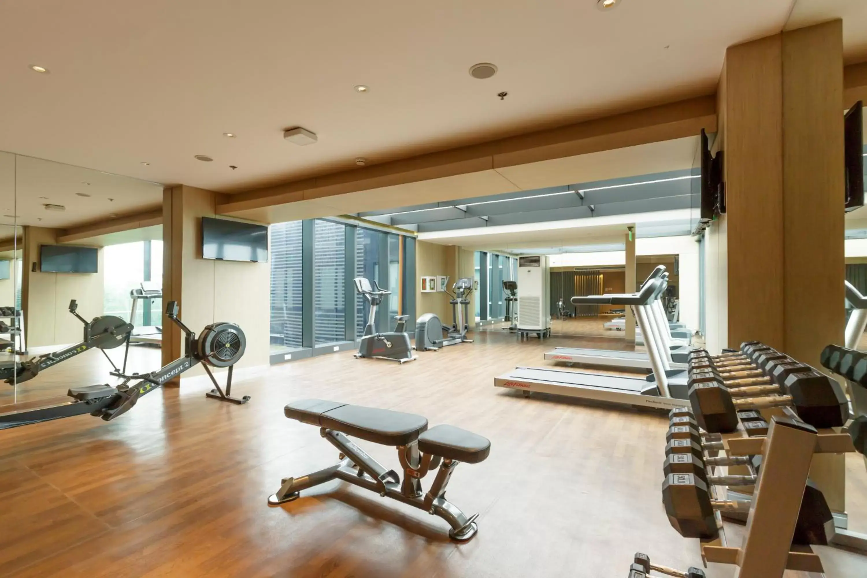 Fitness centre/facilities, Fitness Center/Facilities in Holiday Inn Express Manila Newport City, an IHG Hotel