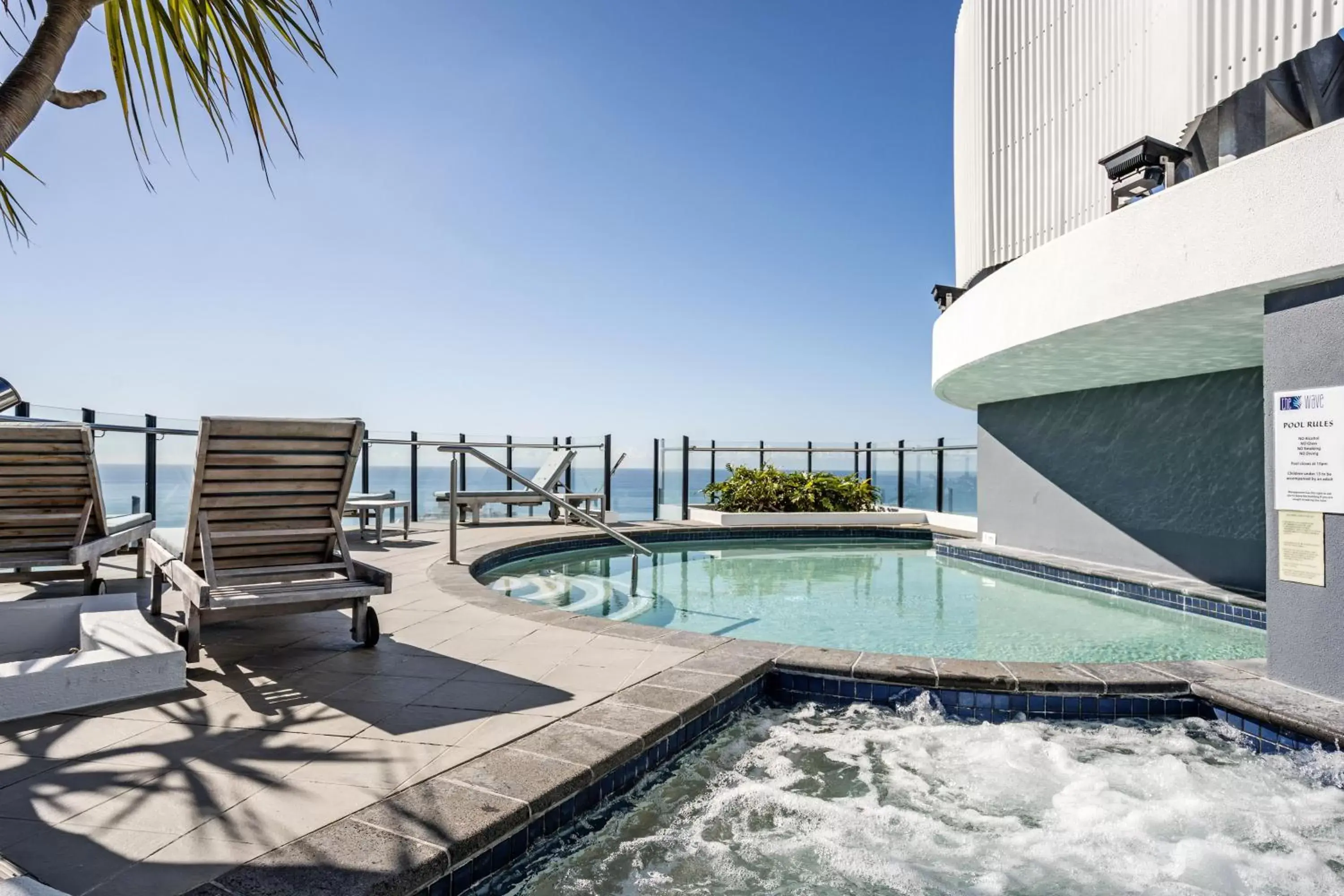 Swimming pool in The Wave Resort Swimming pool in The Wave Resort