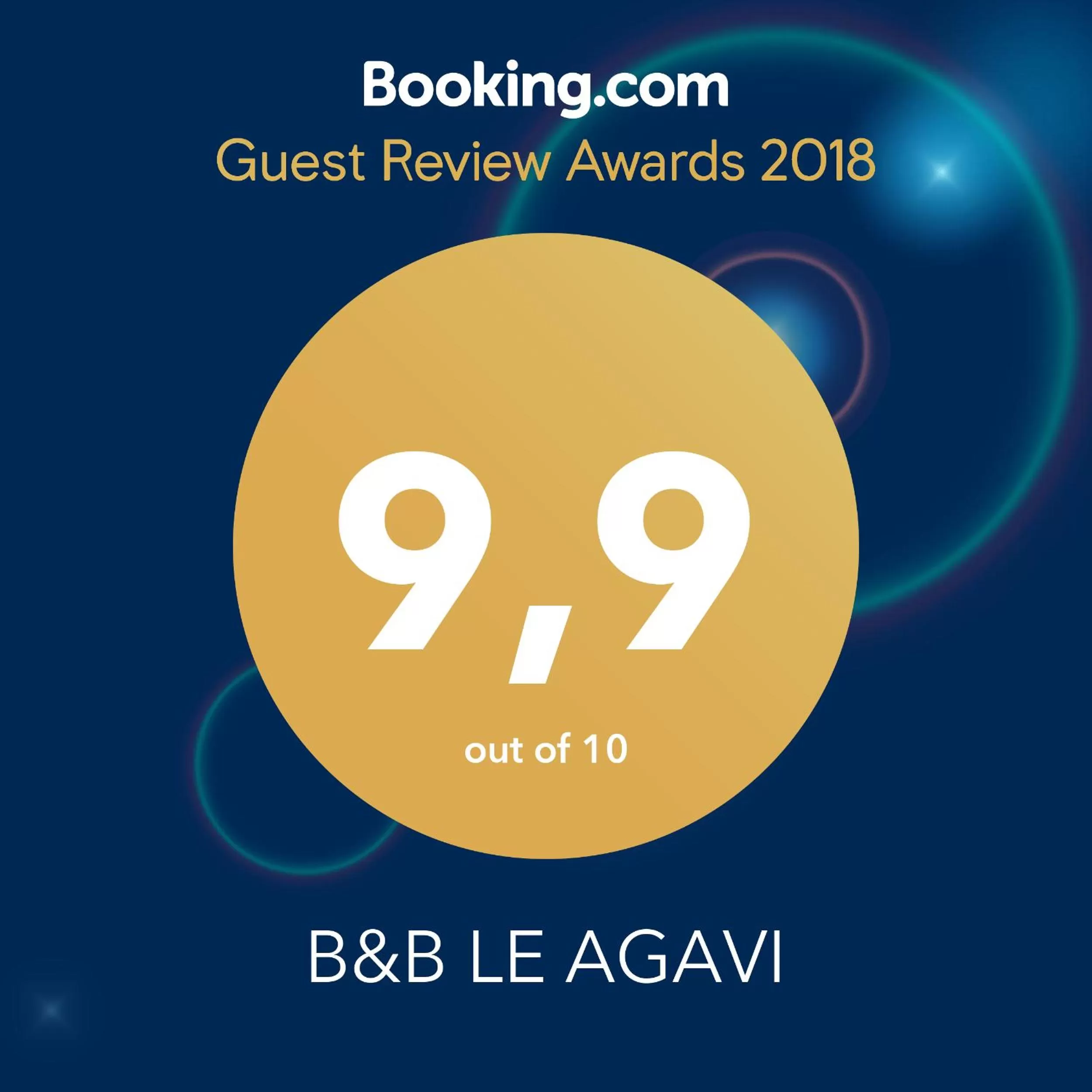 Certificate/Award in B&B LE AGAVI