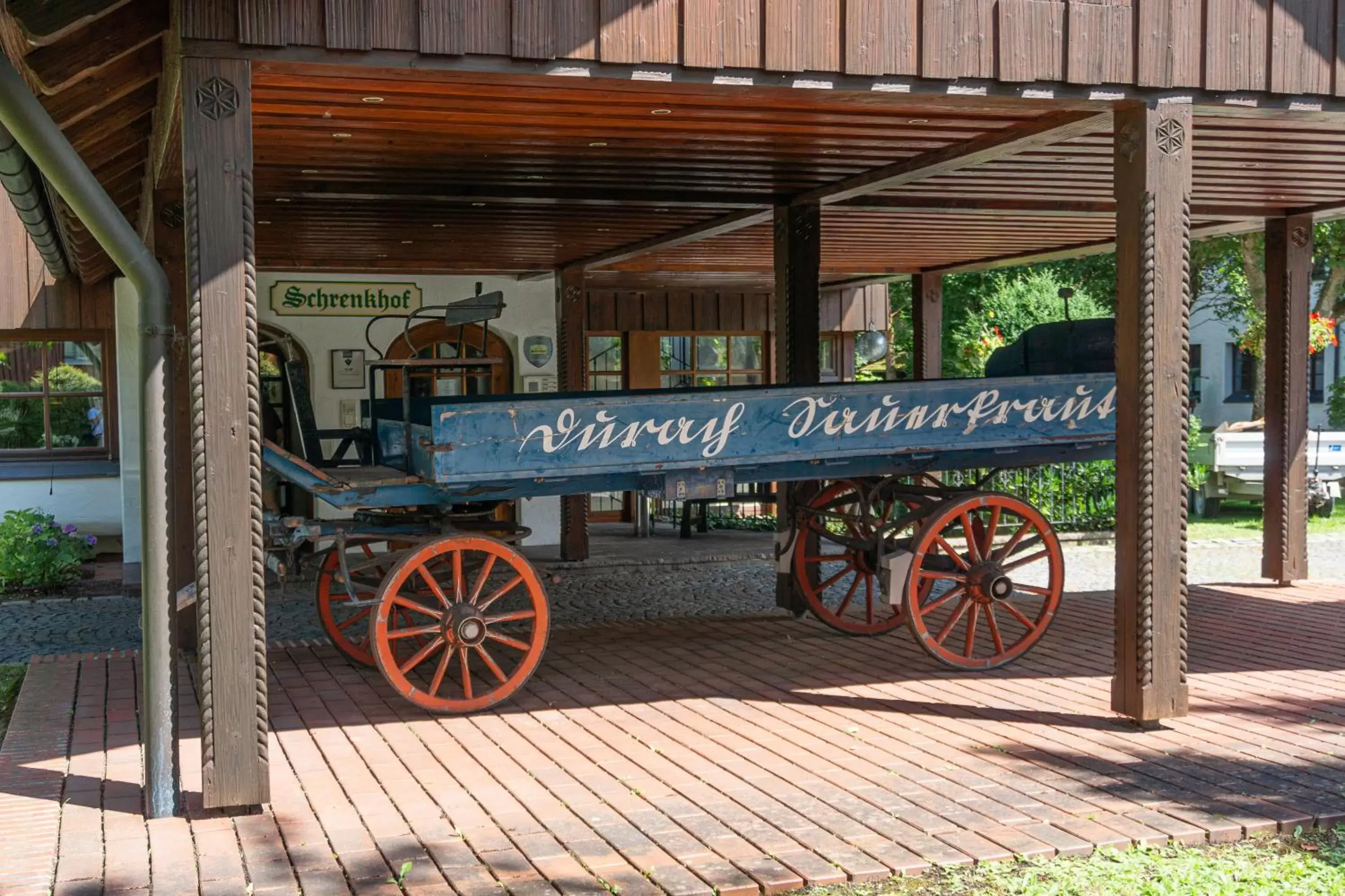 Facade/entrance in Hotel Schrenkhof