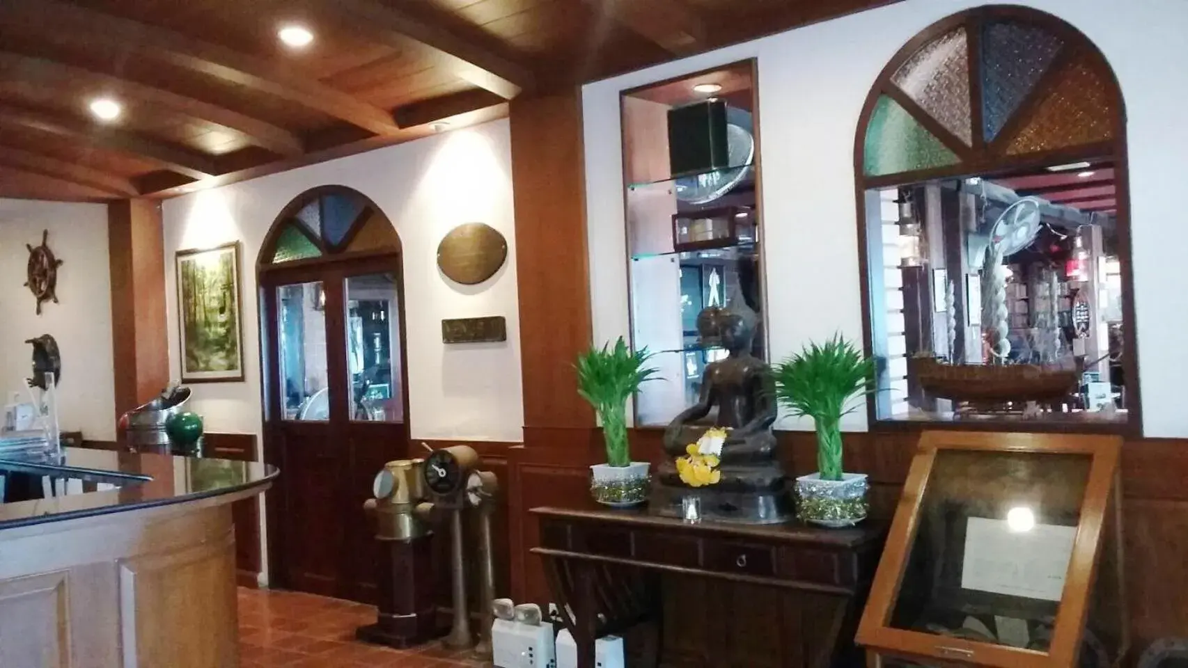 Lobby or reception, Lounge/Bar in Jomtien Boathouse