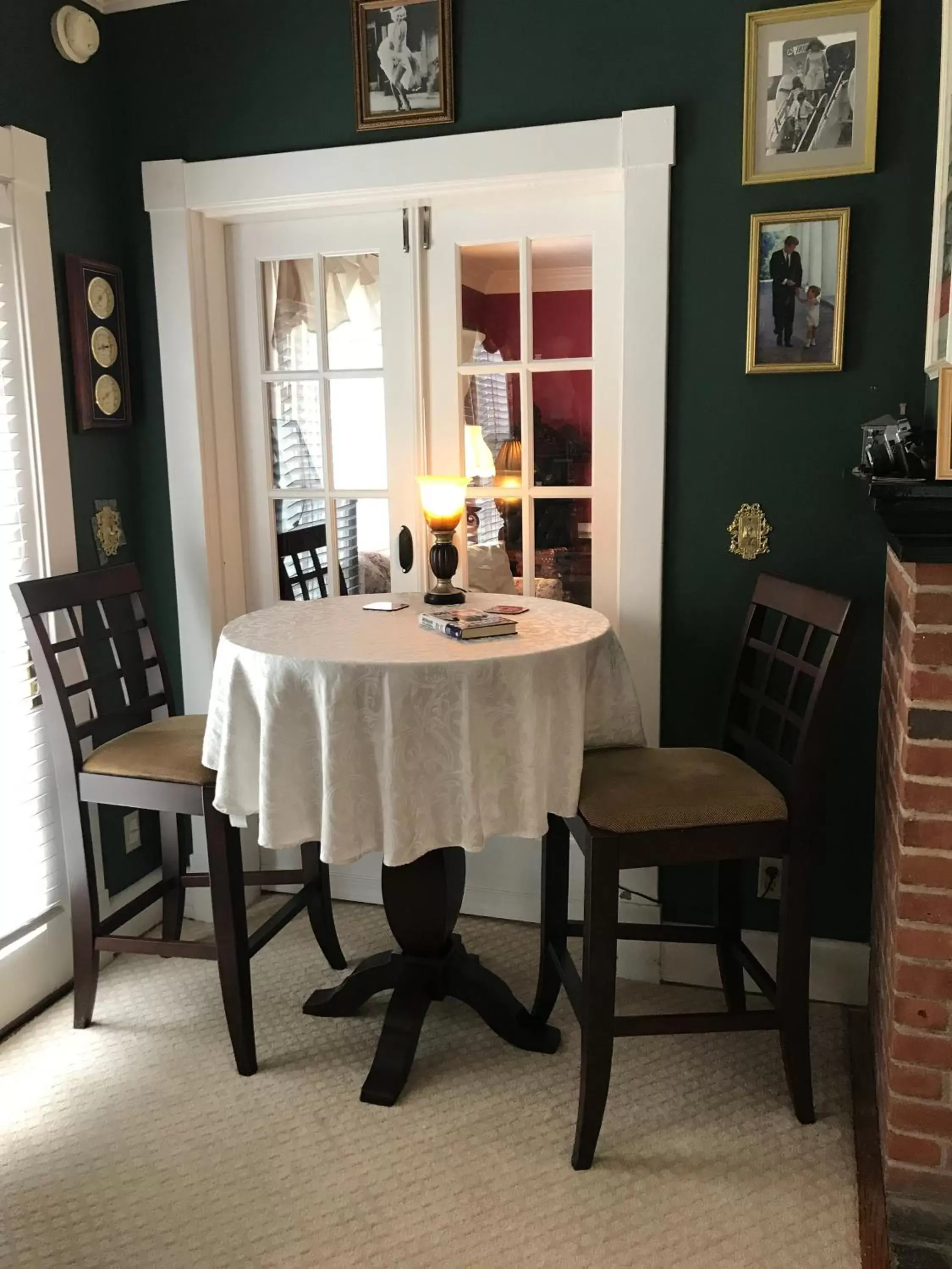 Library, Dining Area in A Williamsburg White House Inn
