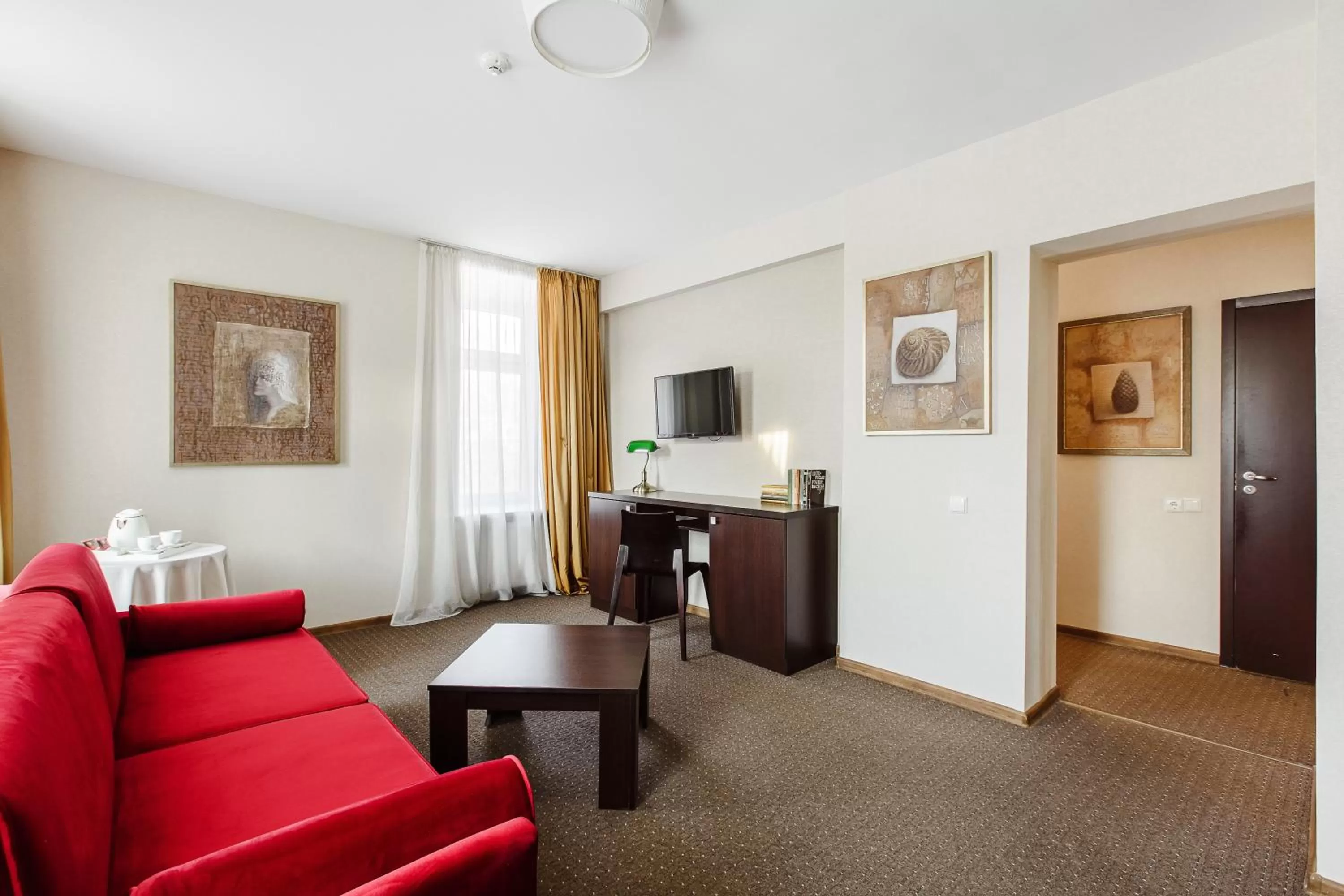 Living room in Old Town Hotel Bohema, Klaipėda