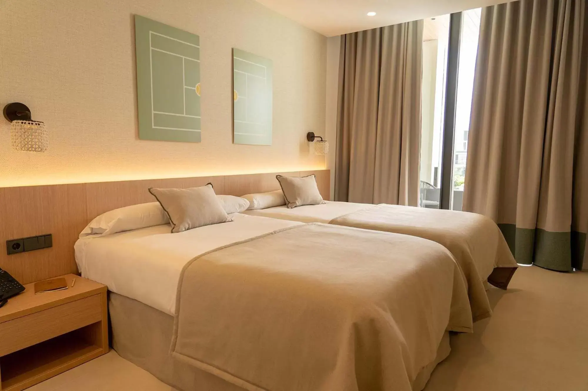 Bed in Rafa Nadal Residence