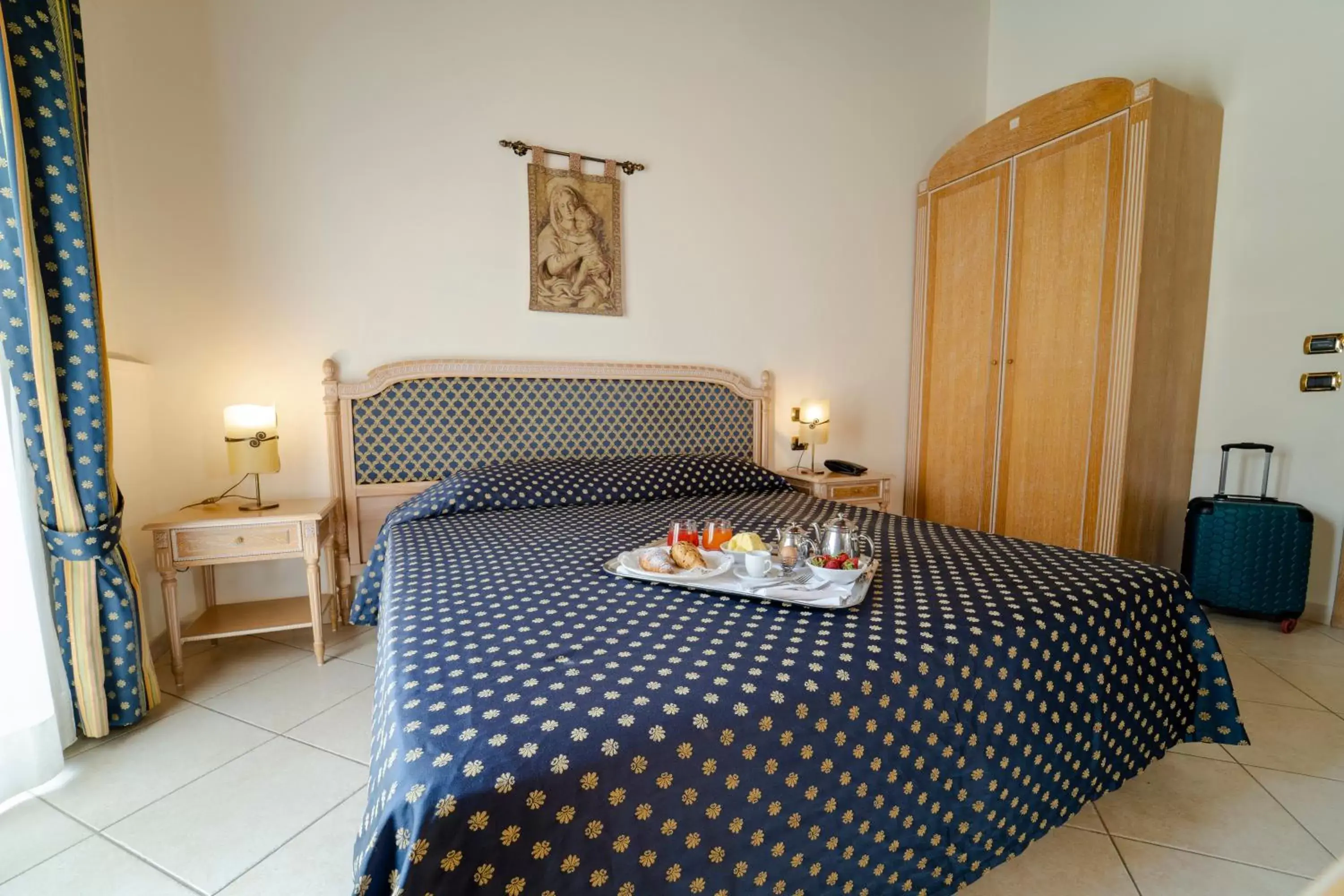 Bed in Hotel Villa Romana