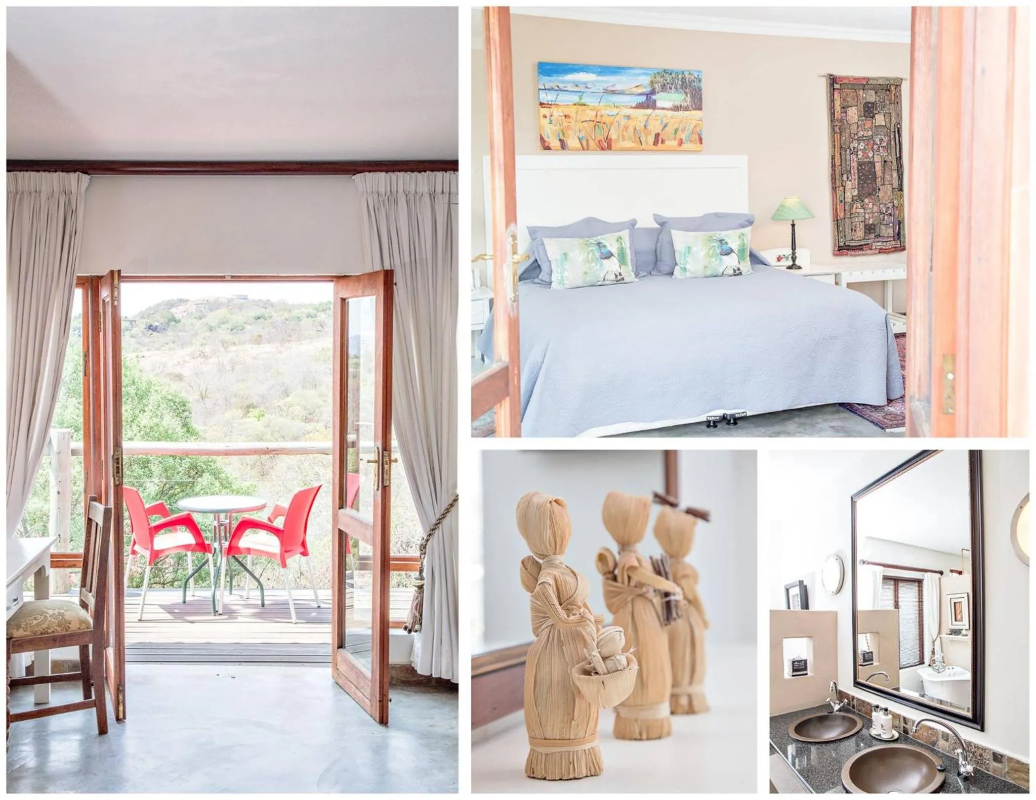 Decorative detail in Utopia in Africa Guest Villa