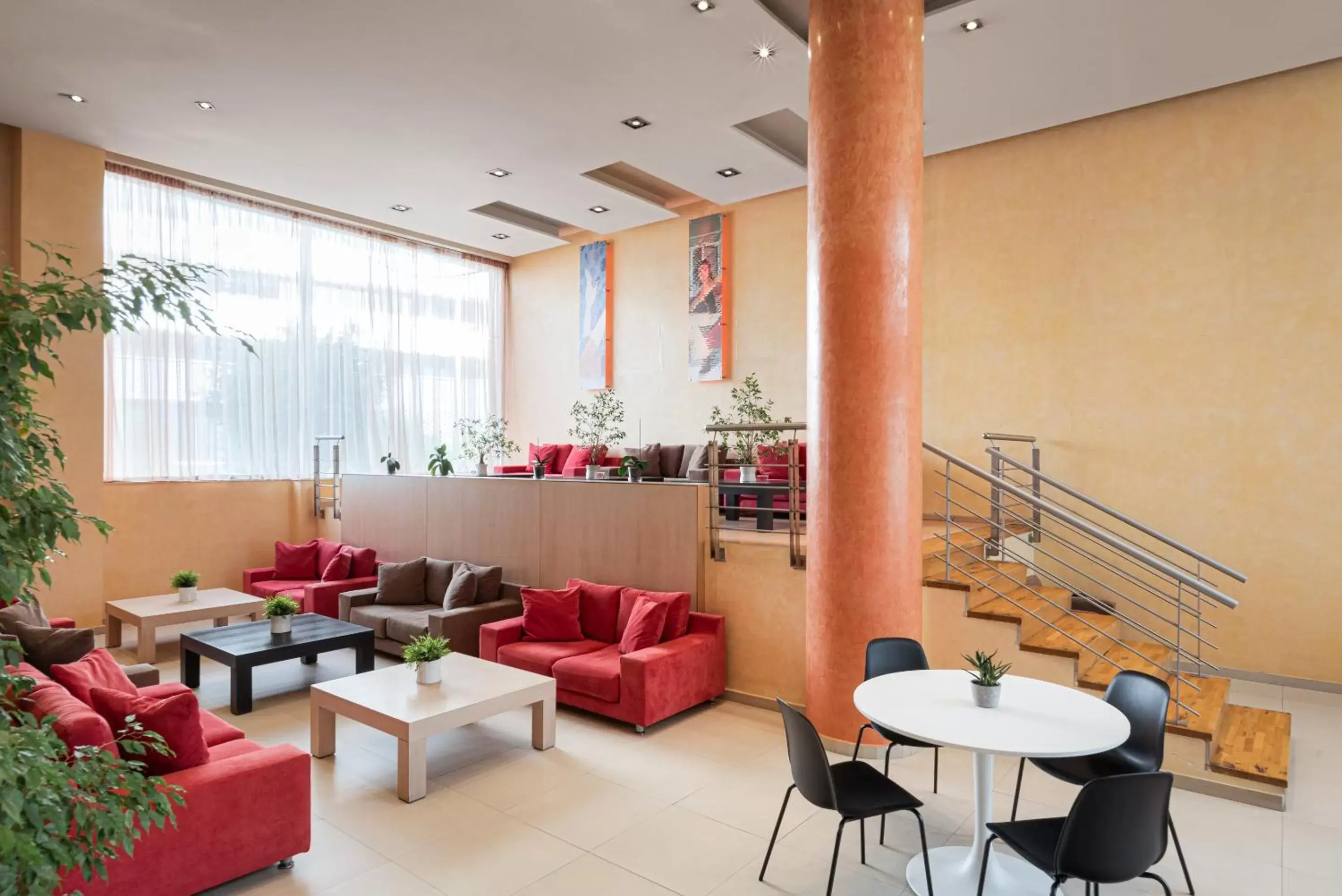 Lobby or reception, Lounge/Bar in Lacoba Hotel