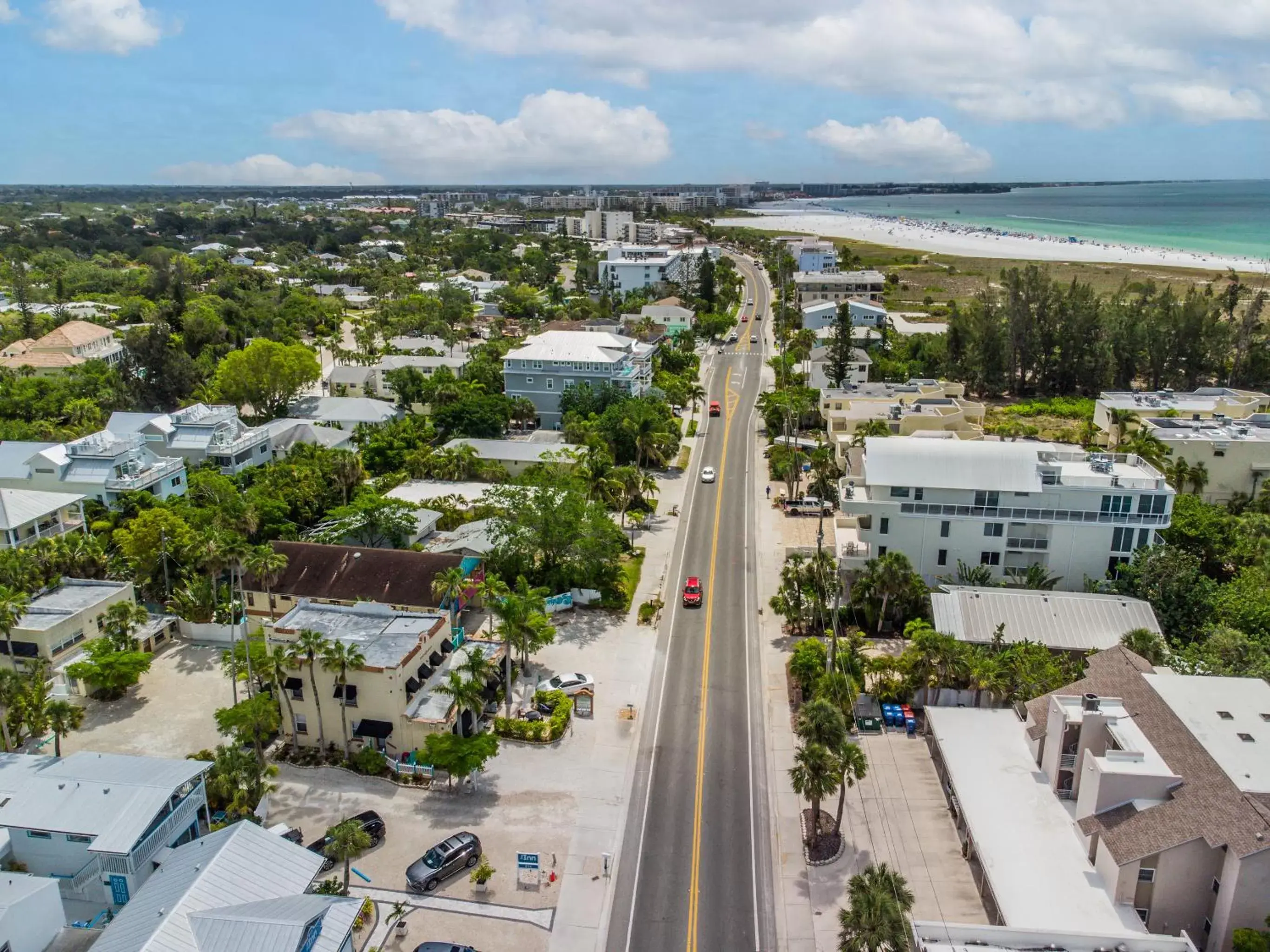 Bird's-eye View in The Ringling Beach House