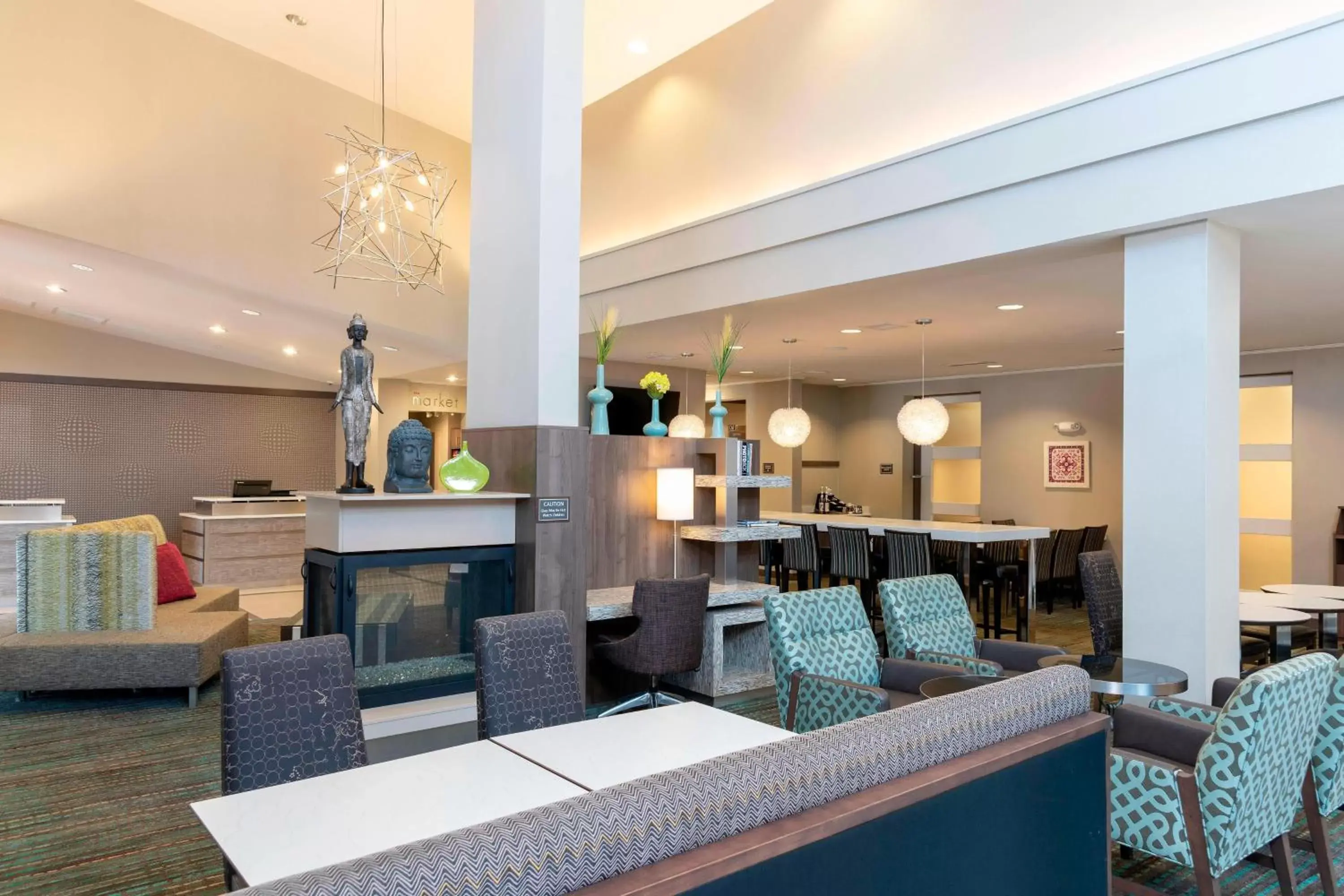 Lobby or reception, Lobby/Reception in Residence Inn by Marriott Akron South/Green