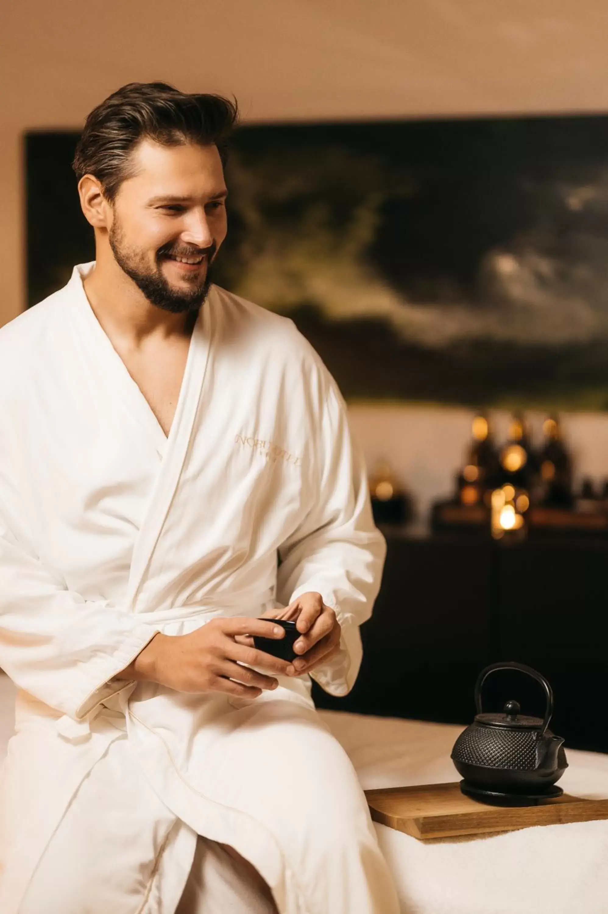 Spa and wellness centre/facilities in Nobu Hotel Warsaw