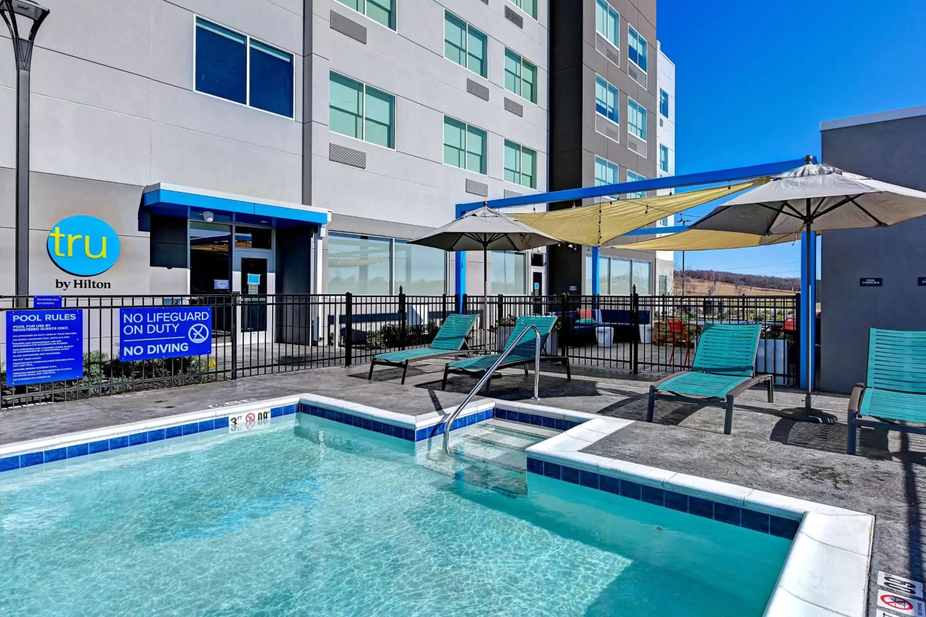 Pool view in Tru By Hilton Tahlequah, Ok Pool view in Tru By Hilton Tahlequah, Ok