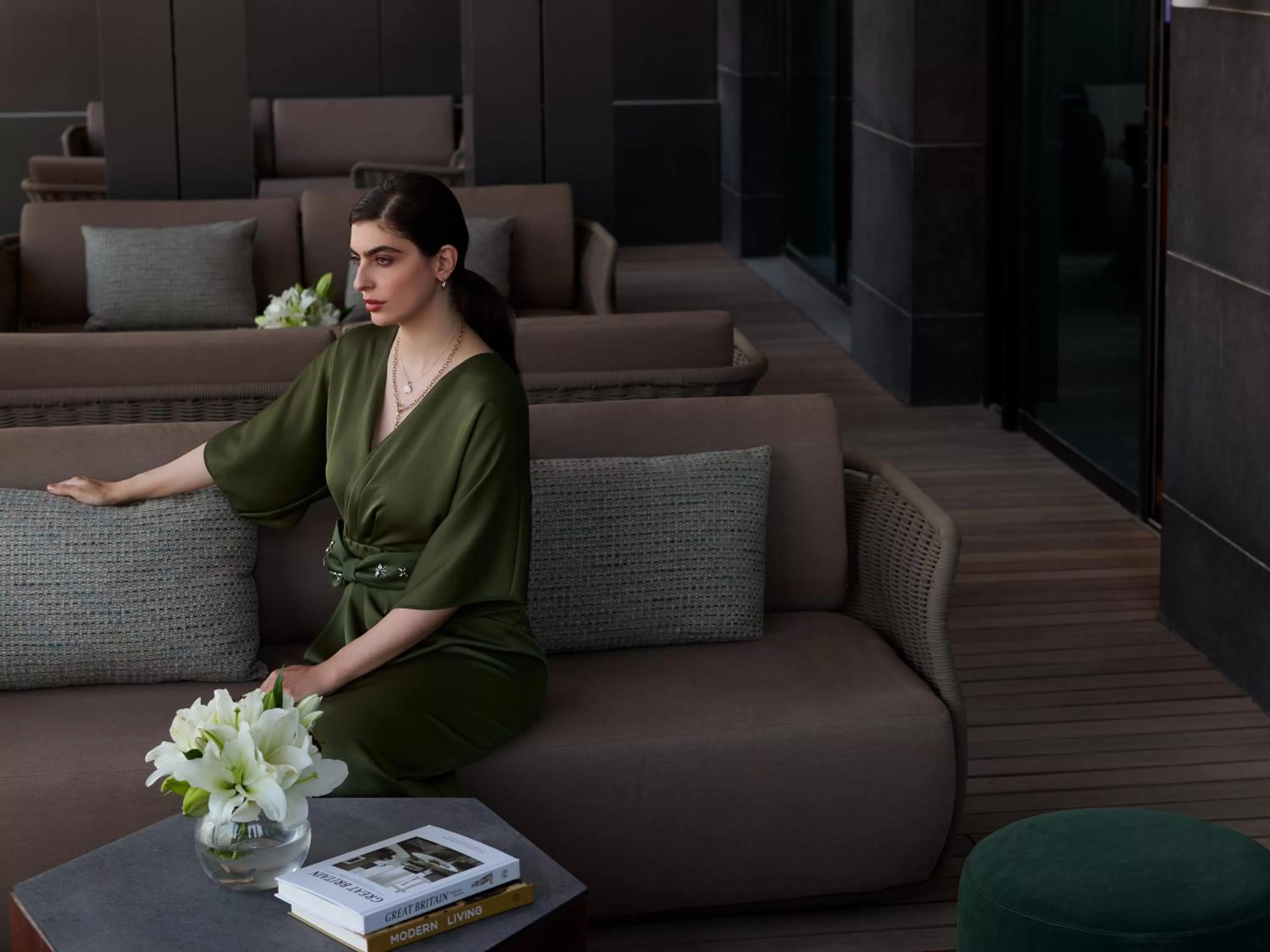 Lounge or bar in Fairmont Ramla Riyadh