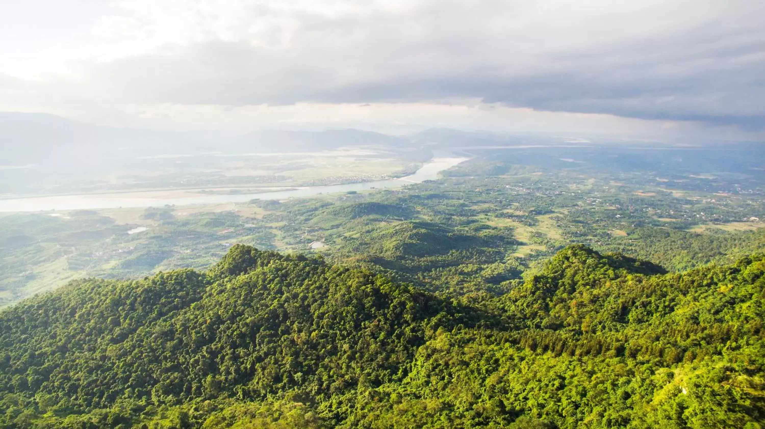 Natural landscape, Bird's-eye View in Melia Ba Vi Mountain Retreat