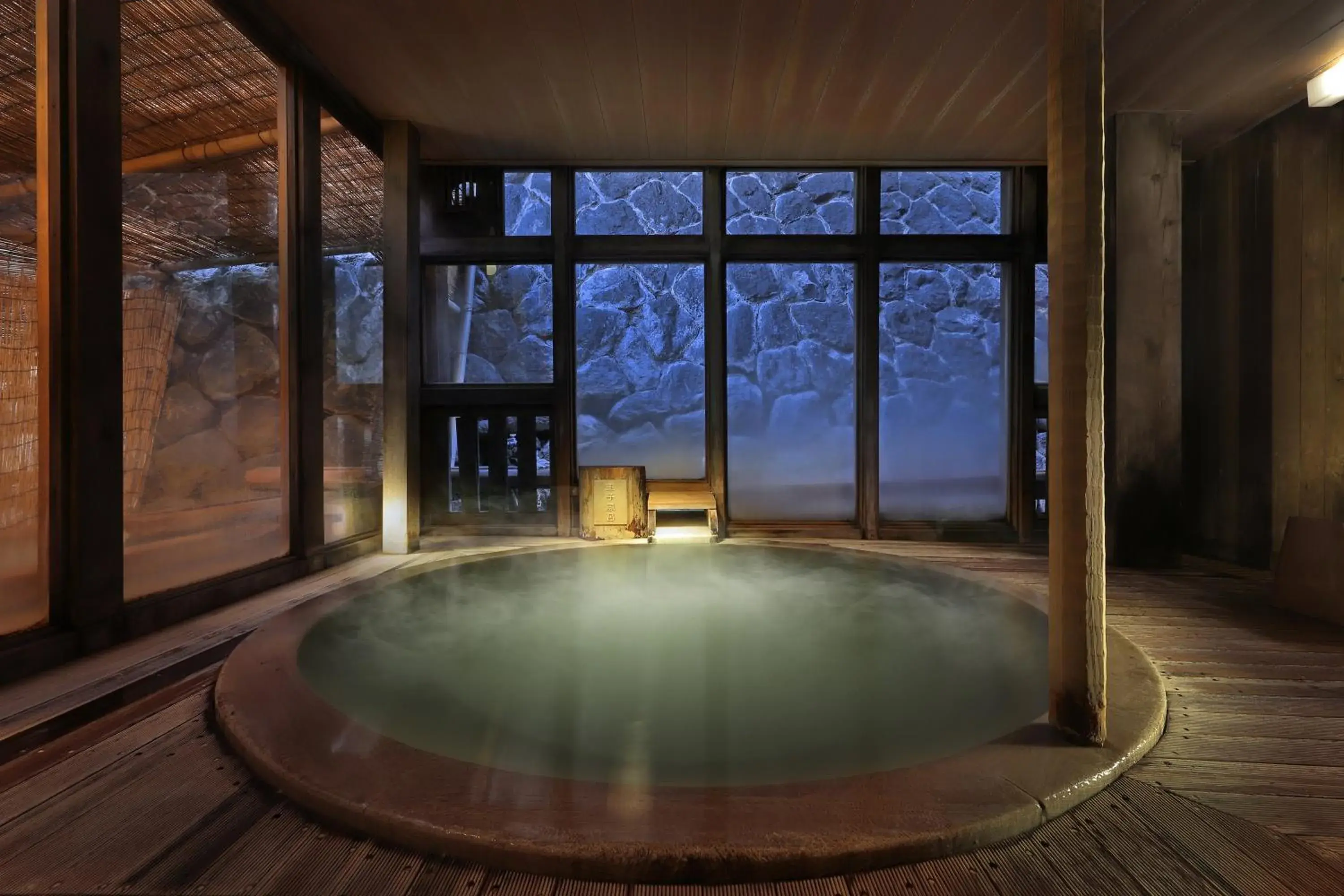 Hot Spring Bath, Swimming Pool in Oomiya Ryokan