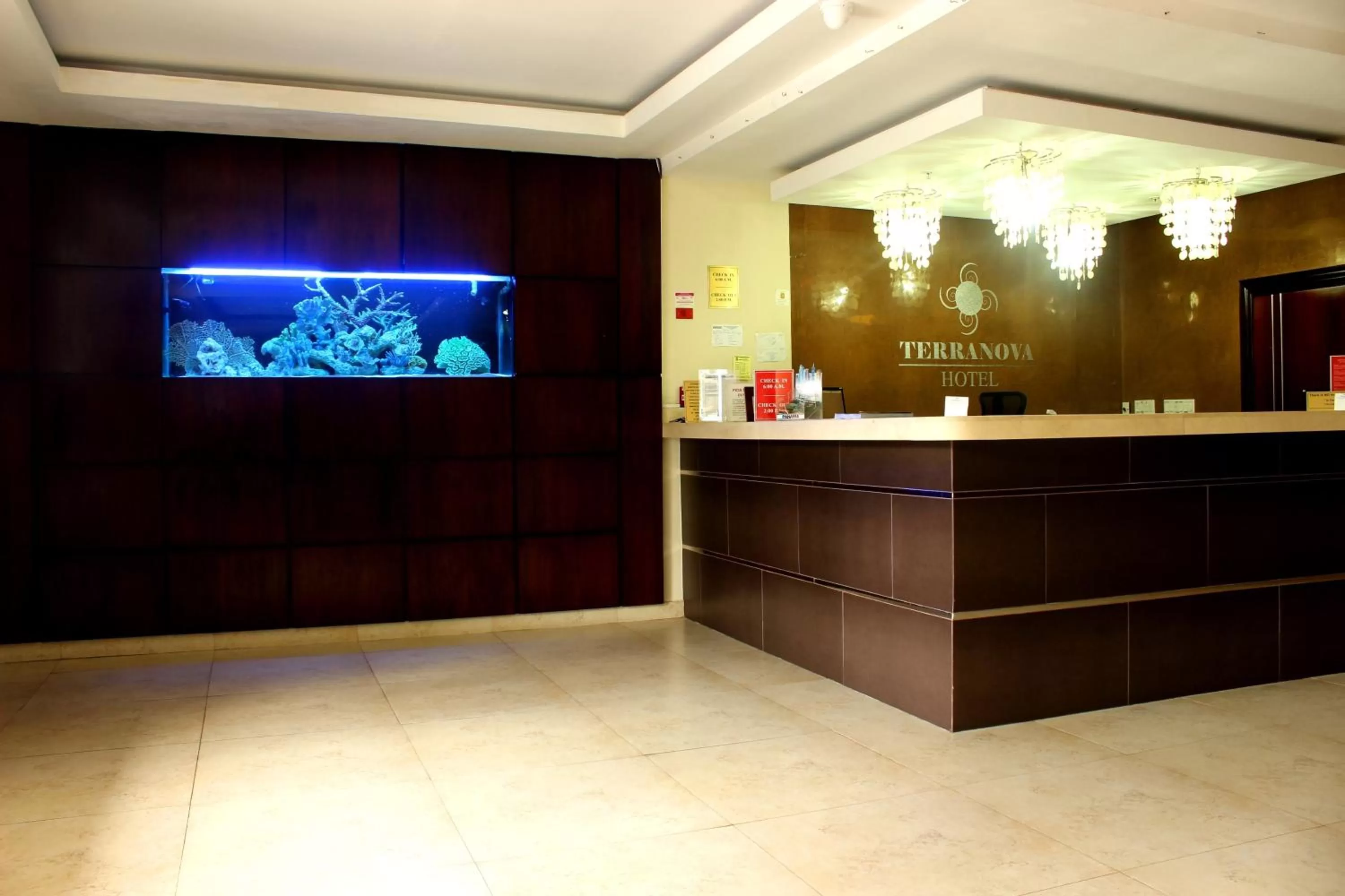 Lobby or reception in Hotel Terranova