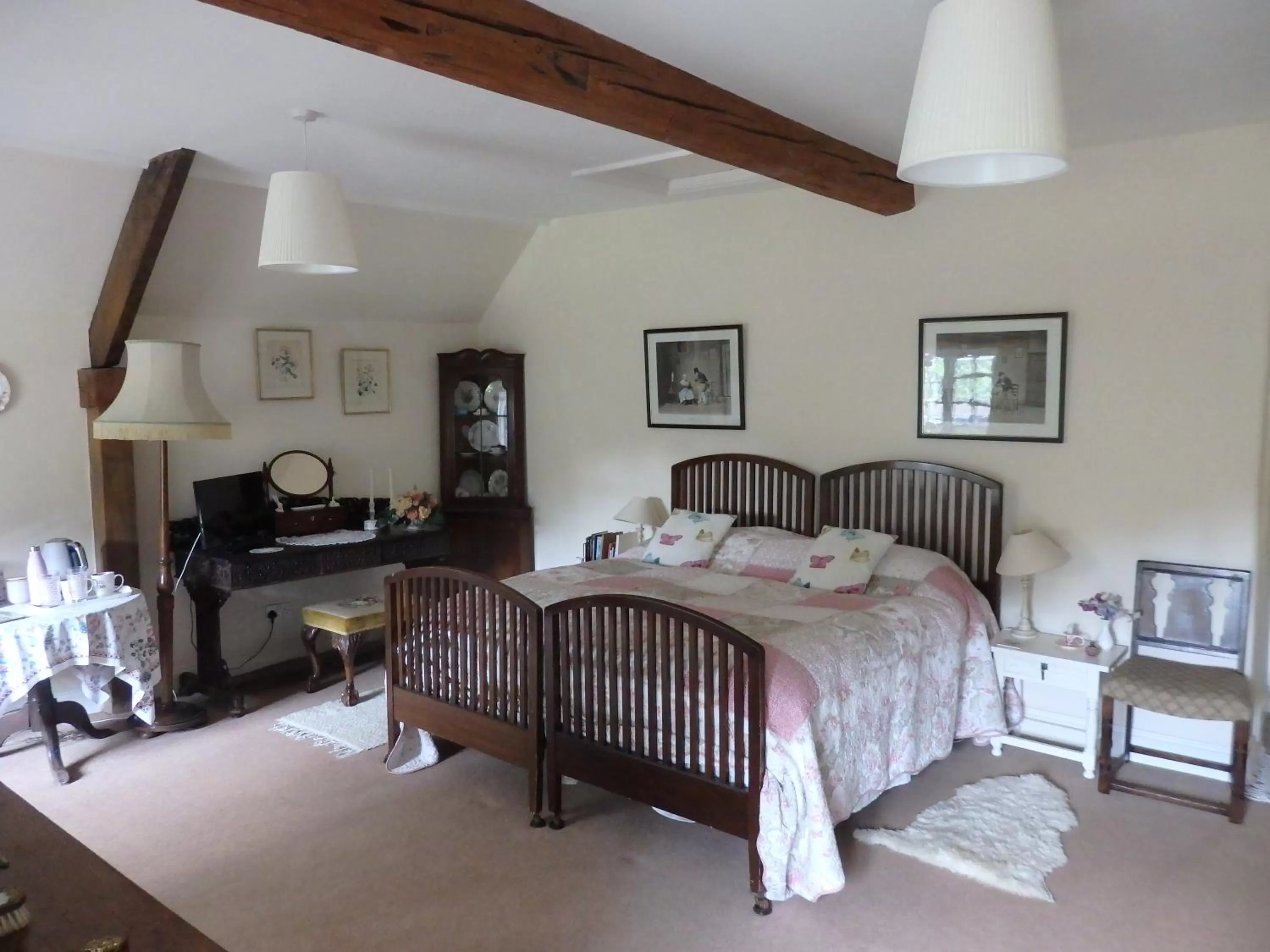 Bed in Walnut Tree Farm