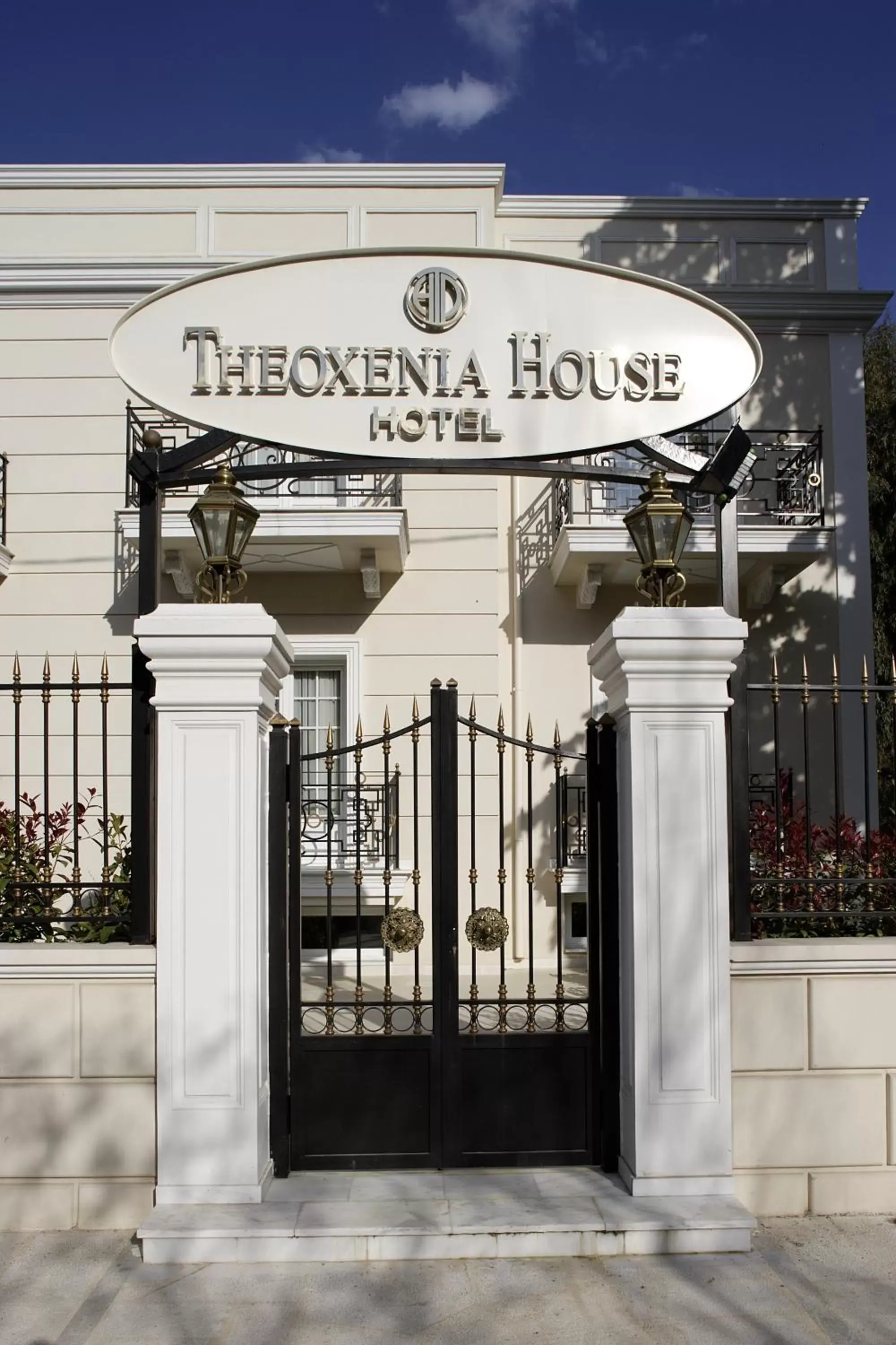 Facade/entrance in Theoxenia House Hotel