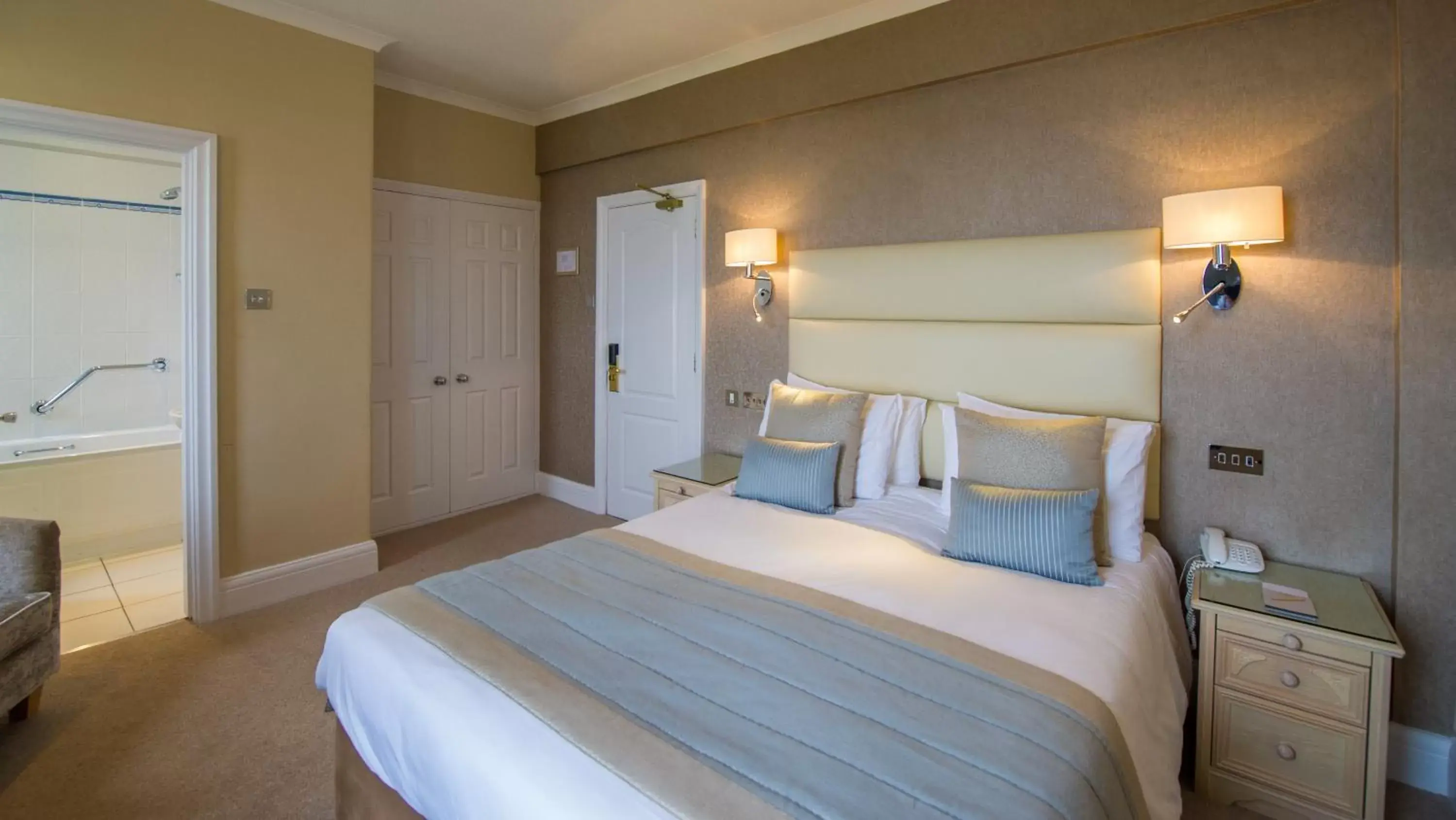 Photo of the whole room, Bed in The Carlyon Bay Hotel and Spa