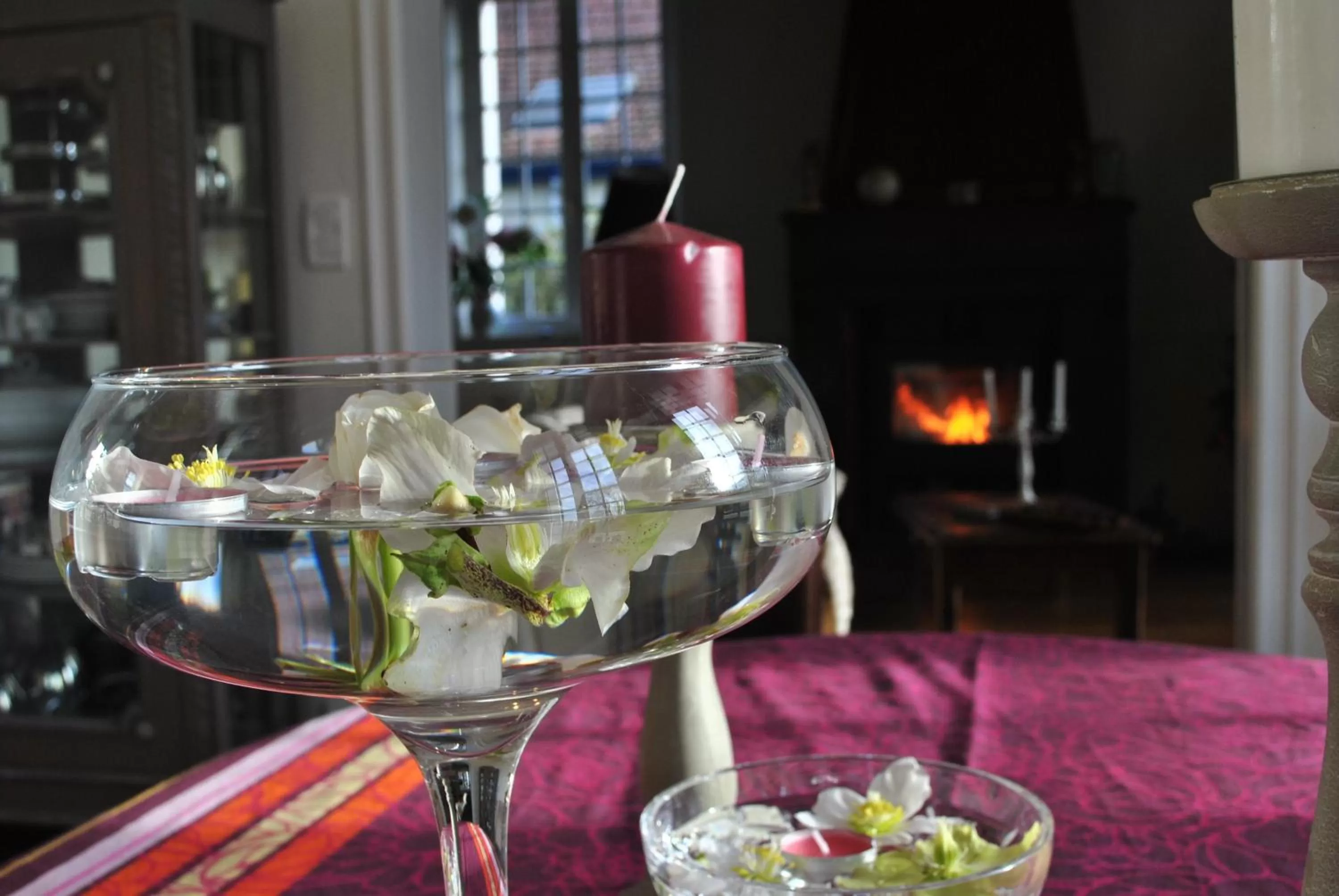 Living room in Villa Hortebise