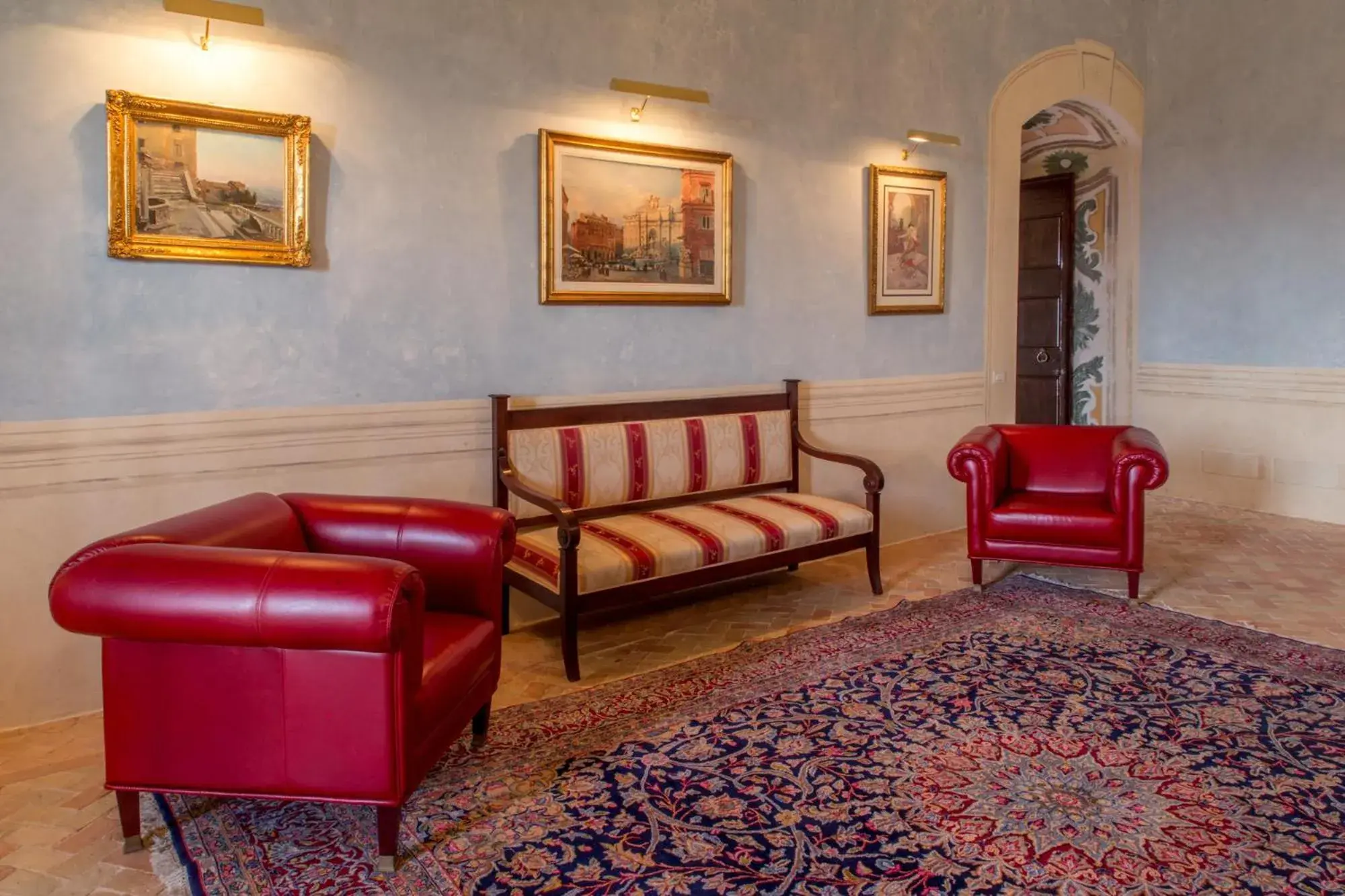 Lobby or reception in Palazzo Viceconte Lobby or reception in Palazzo Viceconte