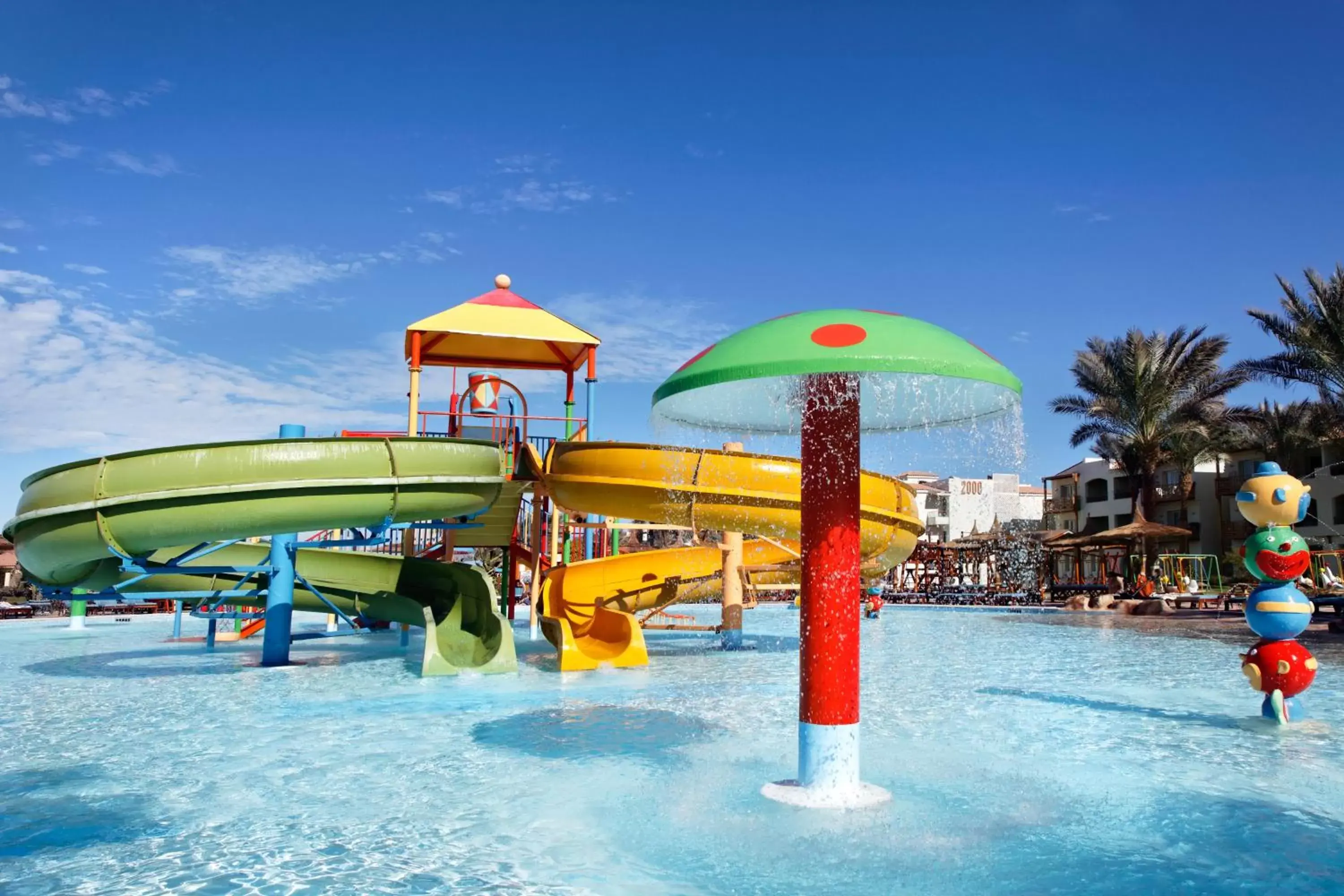 Swimming pool, Water Park in Pickalbatros Dana Beach Resort - Hurghada