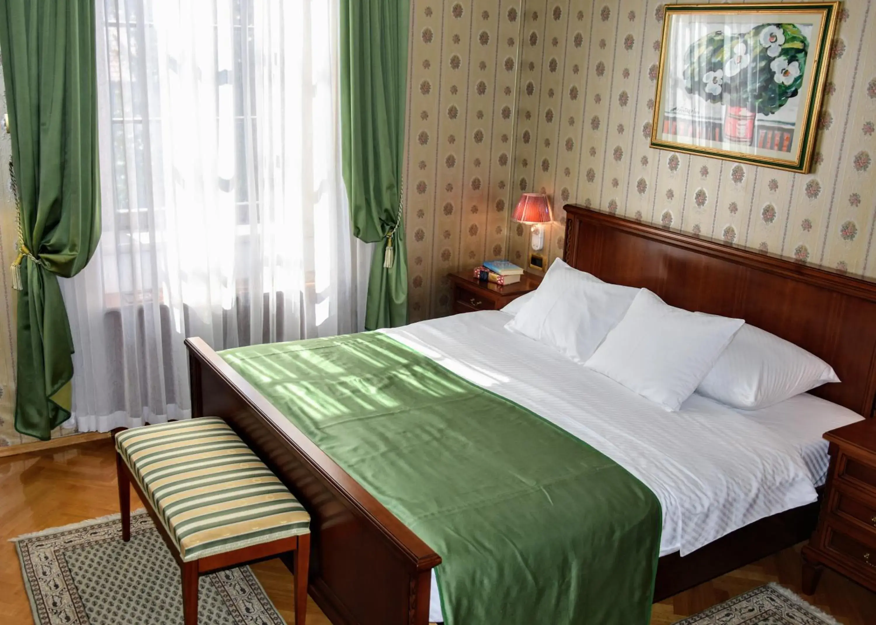 Bed in Boutique Hotel Kazbek