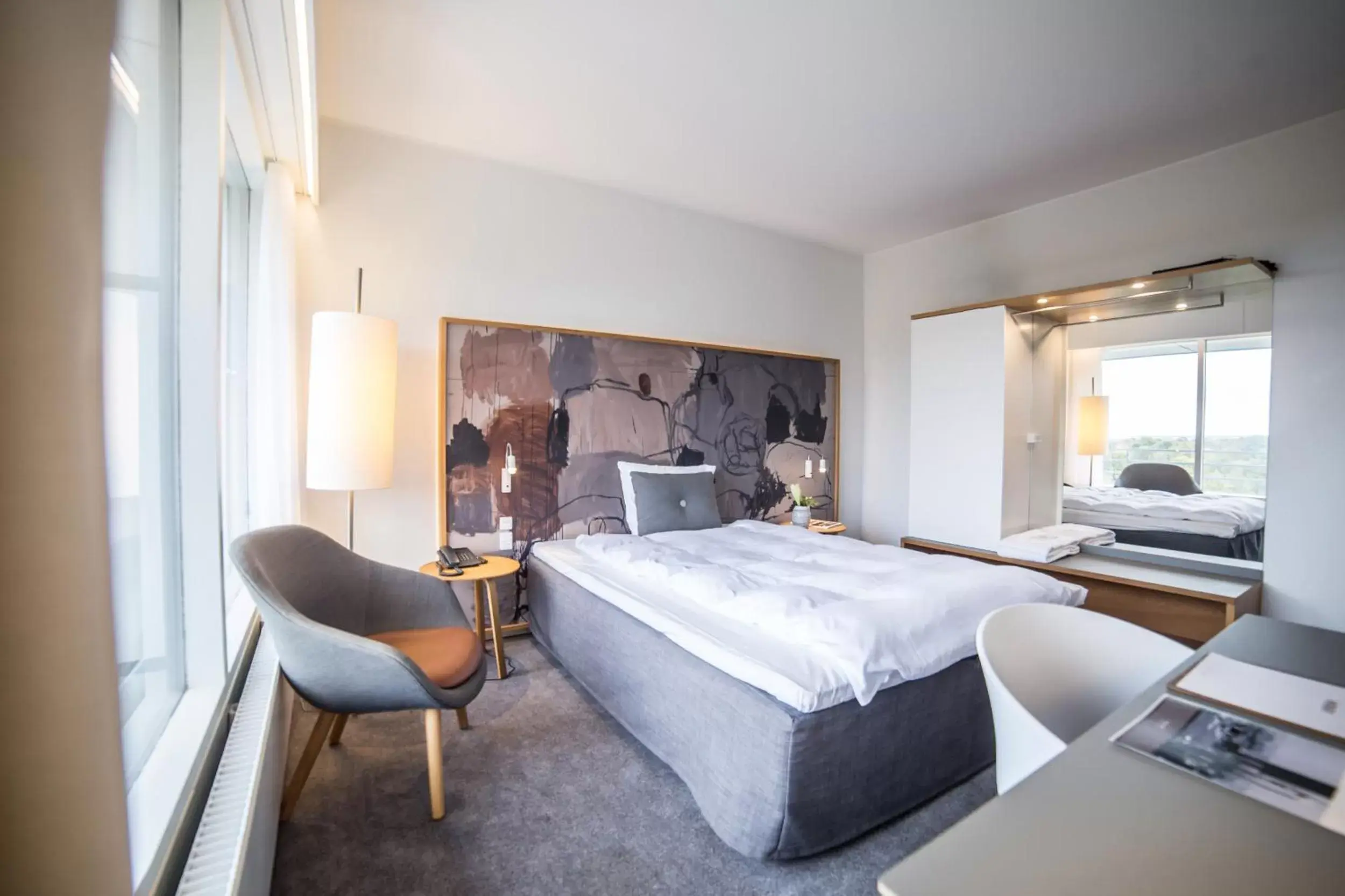 Bedroom in Comwell Hvide Hus Aalborg