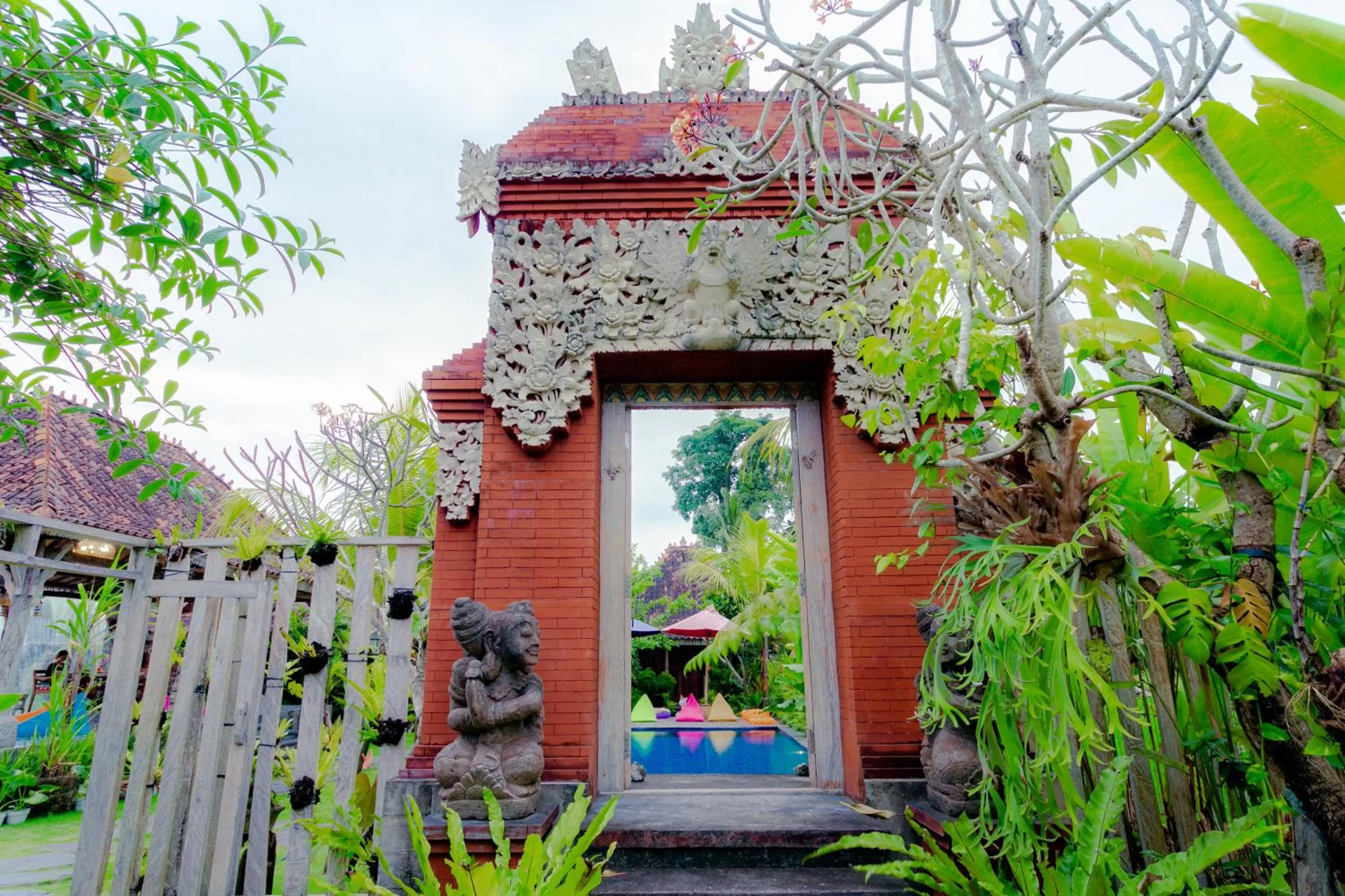 Facade/entrance in Nauna Villa Ubud