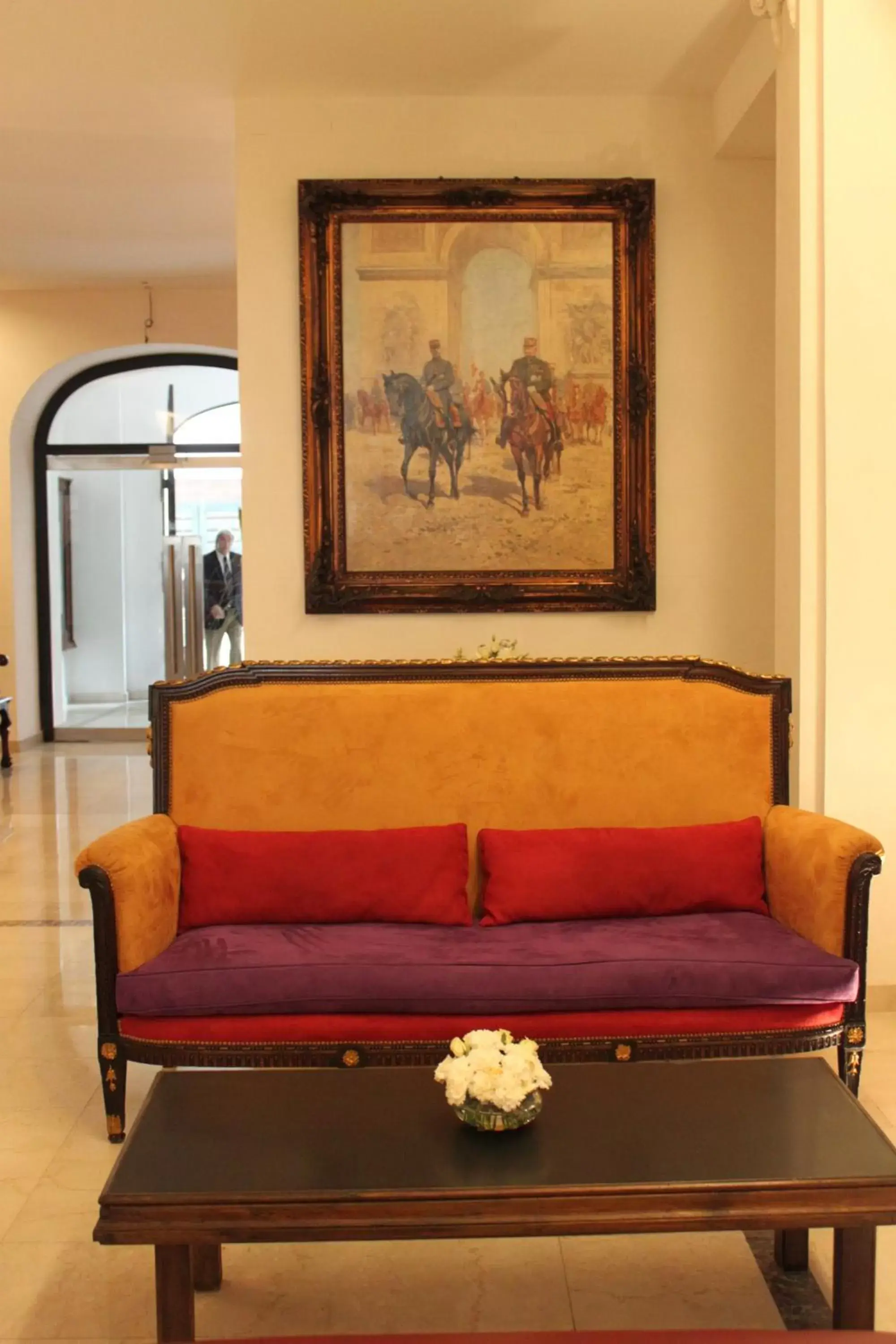 Lobby or reception in Hotel Club Frances Lobby or reception in Hotel Club Frances