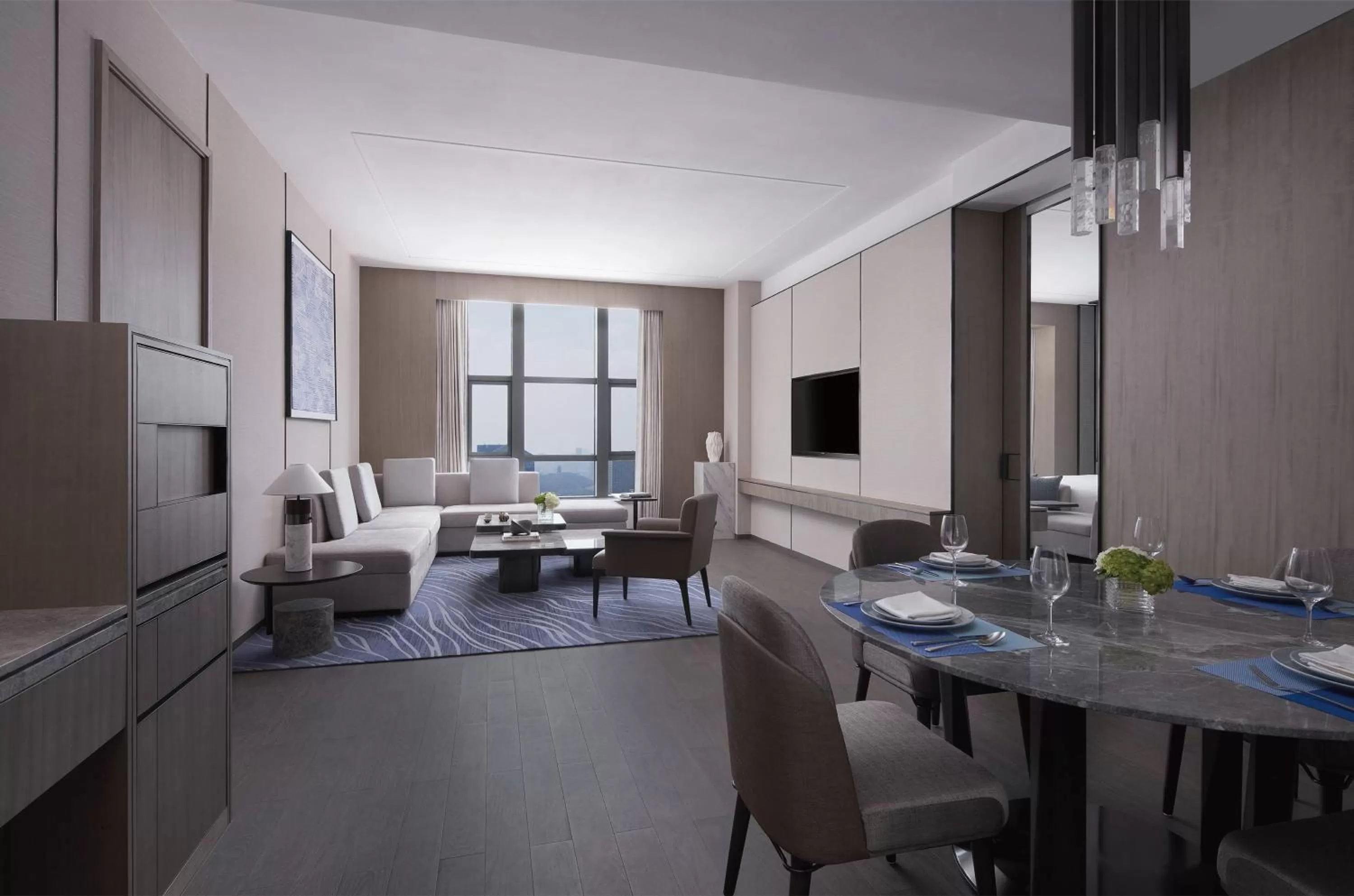 Living room in Foshan Marriott Hotel