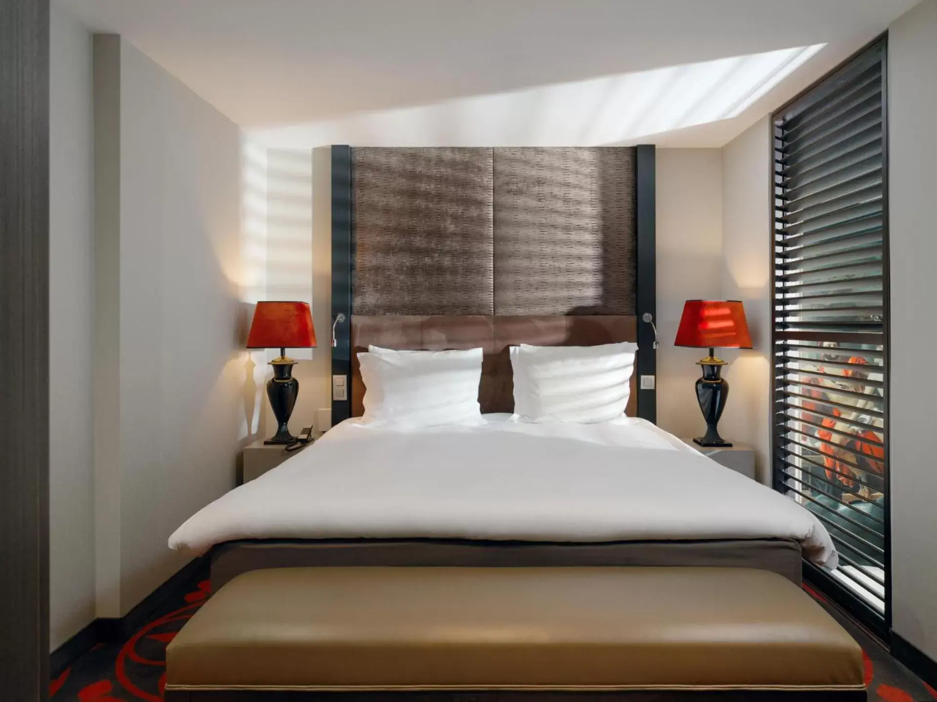Bedroom, Bed in The Dominican, Brussels, a Member of Design Hotels Bedroom, Bed in The Dominican, Brussels, a Member of Design Hotels