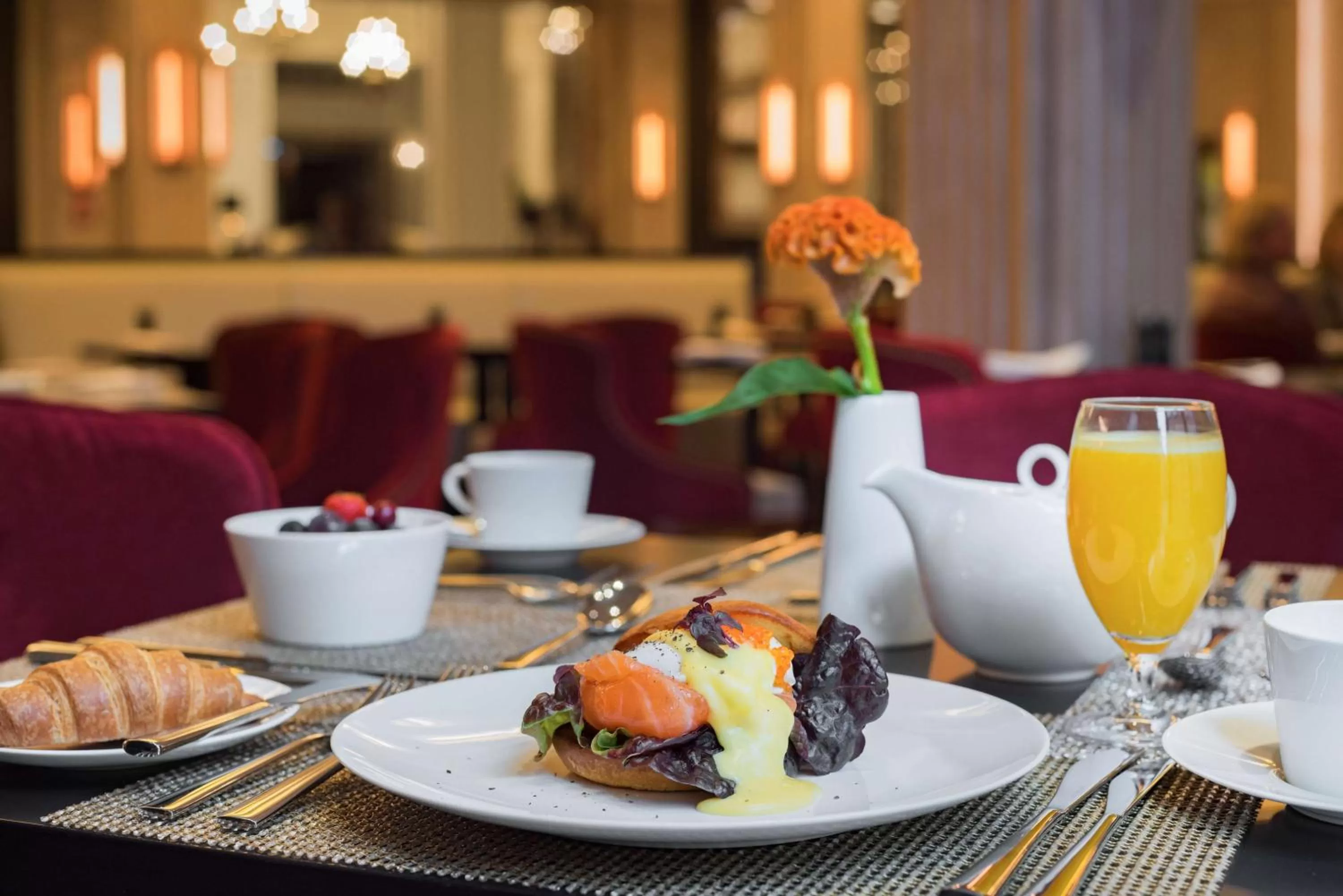 Breakfast in Grand Hotel Kempinski Riga