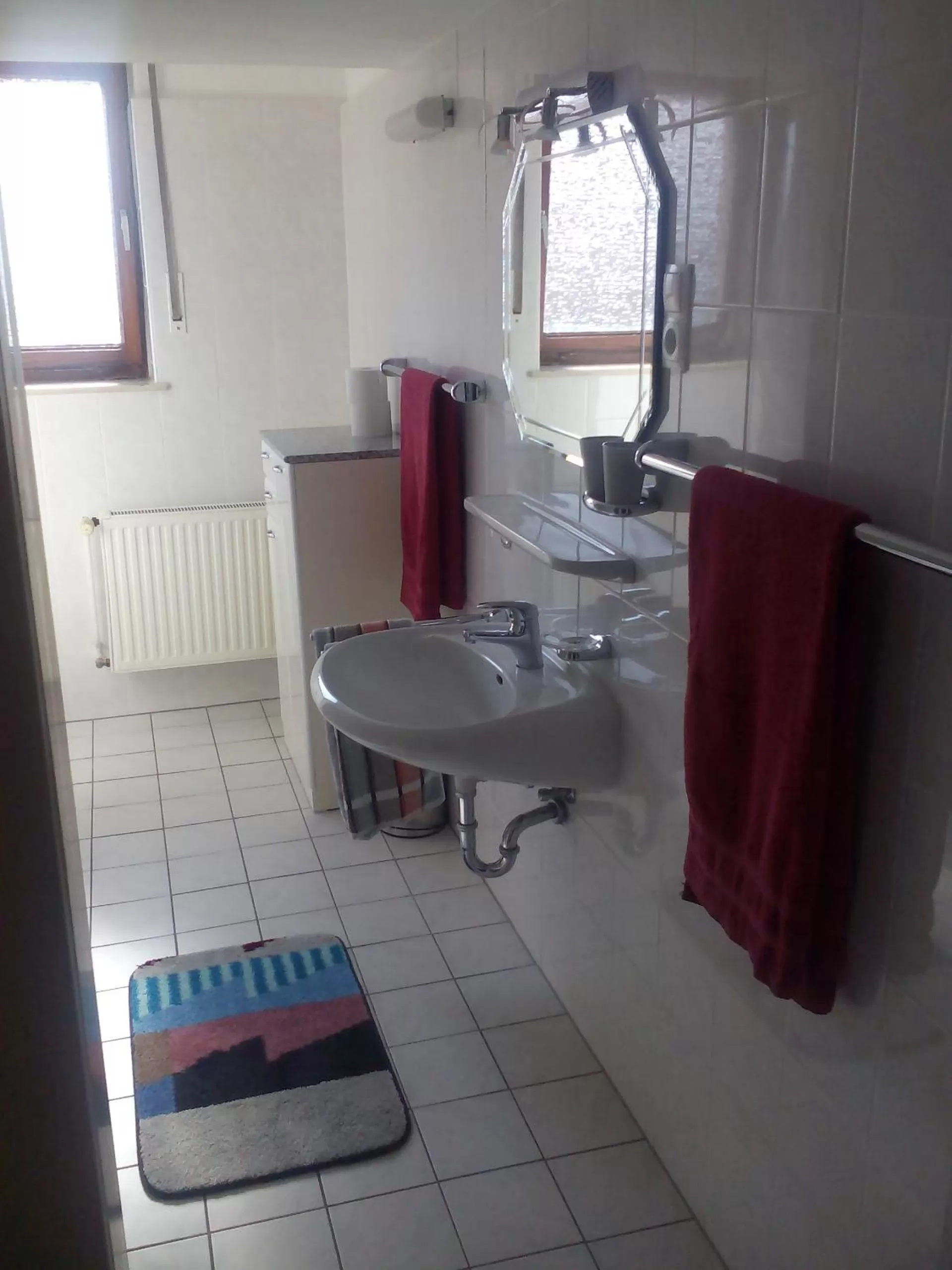 Bathroom in Landgasthof Schänzer