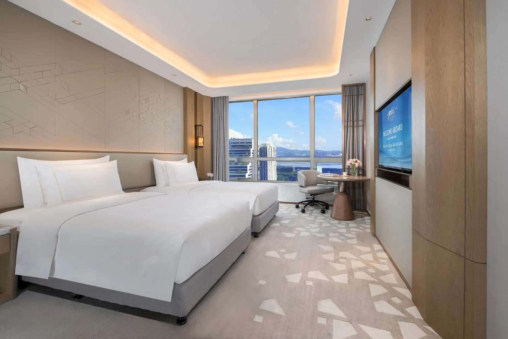 Photo of the whole room, Bed in Shenzhenair International Hotel