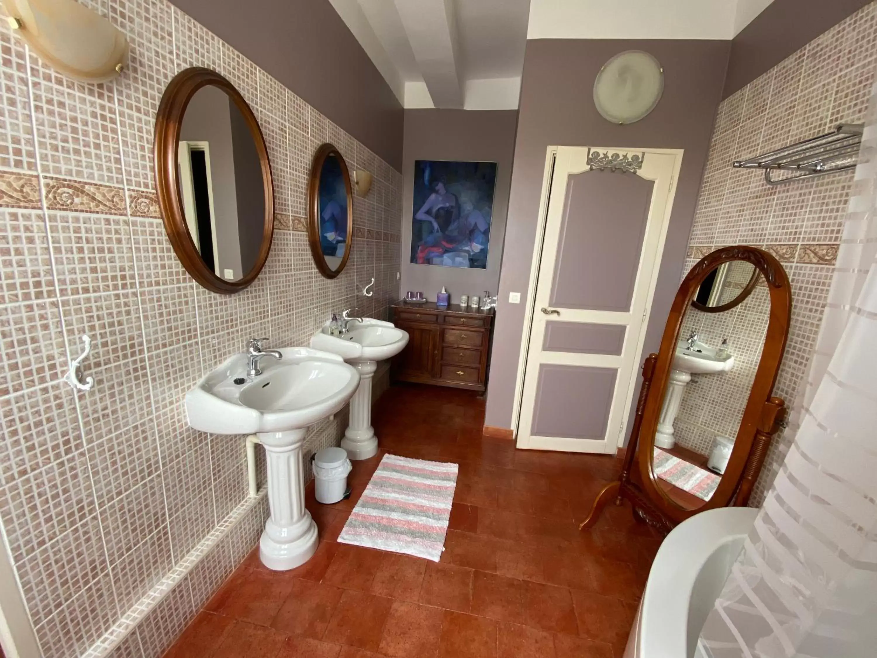 Bathroom in Le Relais d'Affiac