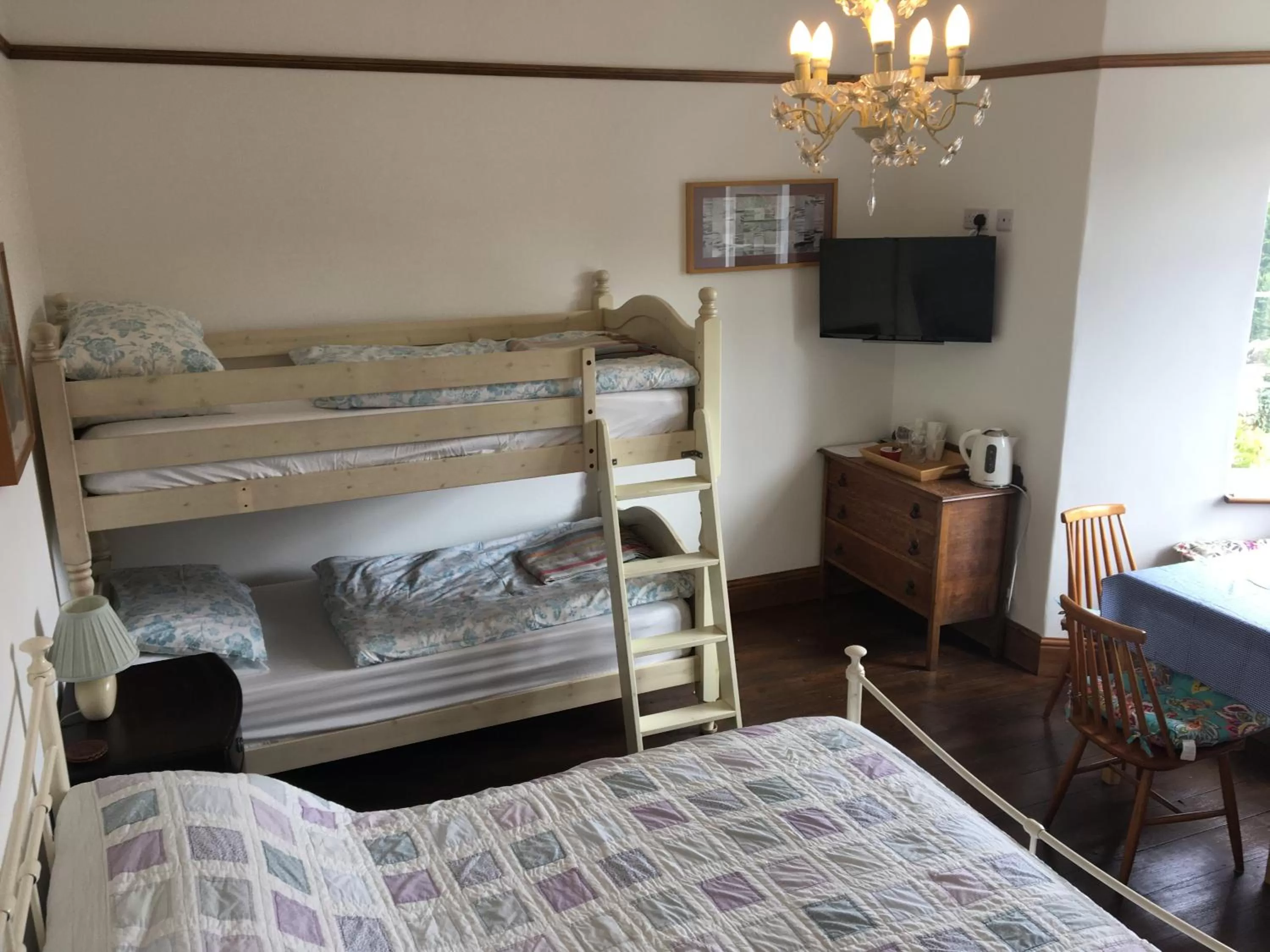 Bedroom, Bunk Bed in Treganoon House, Lanlivery