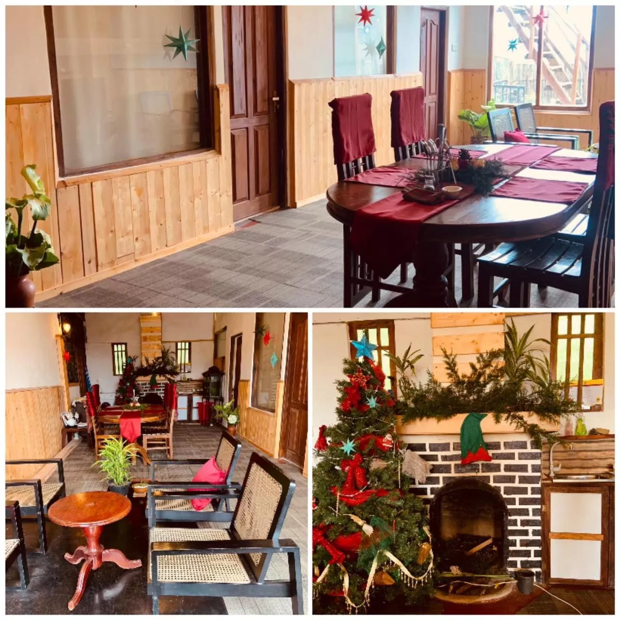 Seating area, Restaurant/Places to Eat in Golden King Guest