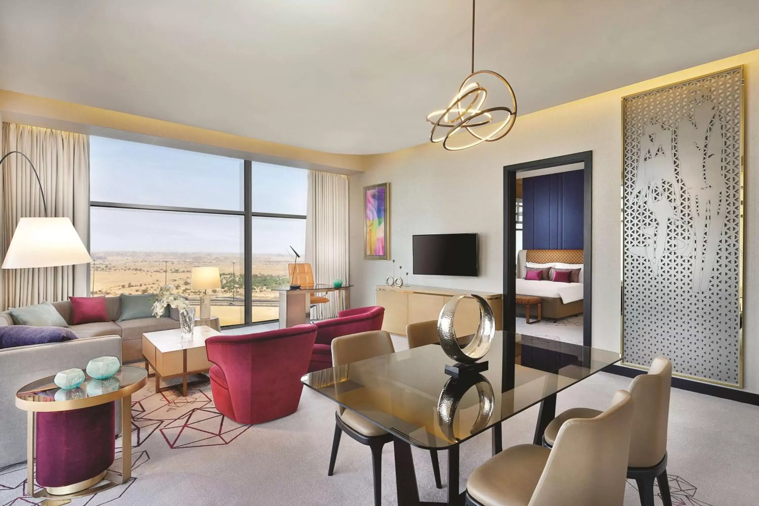 Bedroom, Seating Area in AlRayyan Hotel Doha, Curio Collection by Hilton