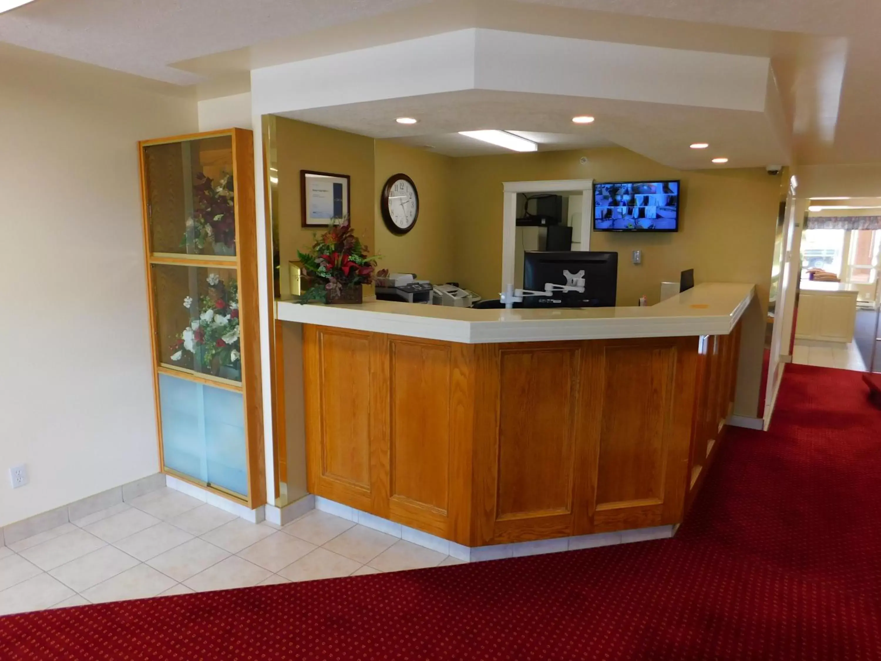 Lobby or reception, Lobby/Reception in Western Budget Motel #1 Leduc/Nisku