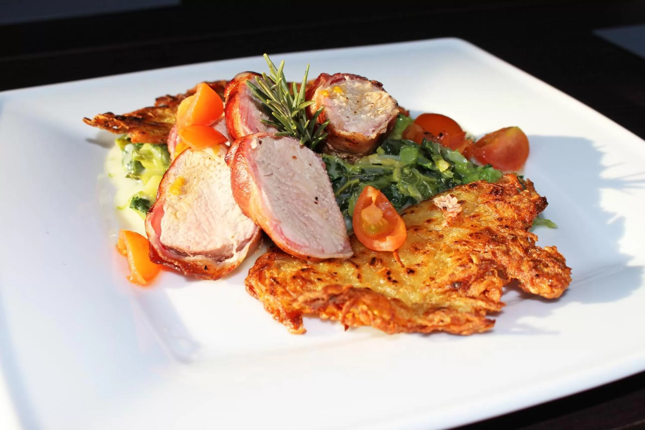 Dinner, Food in Best Western soibelmanns Frankfurt Airport