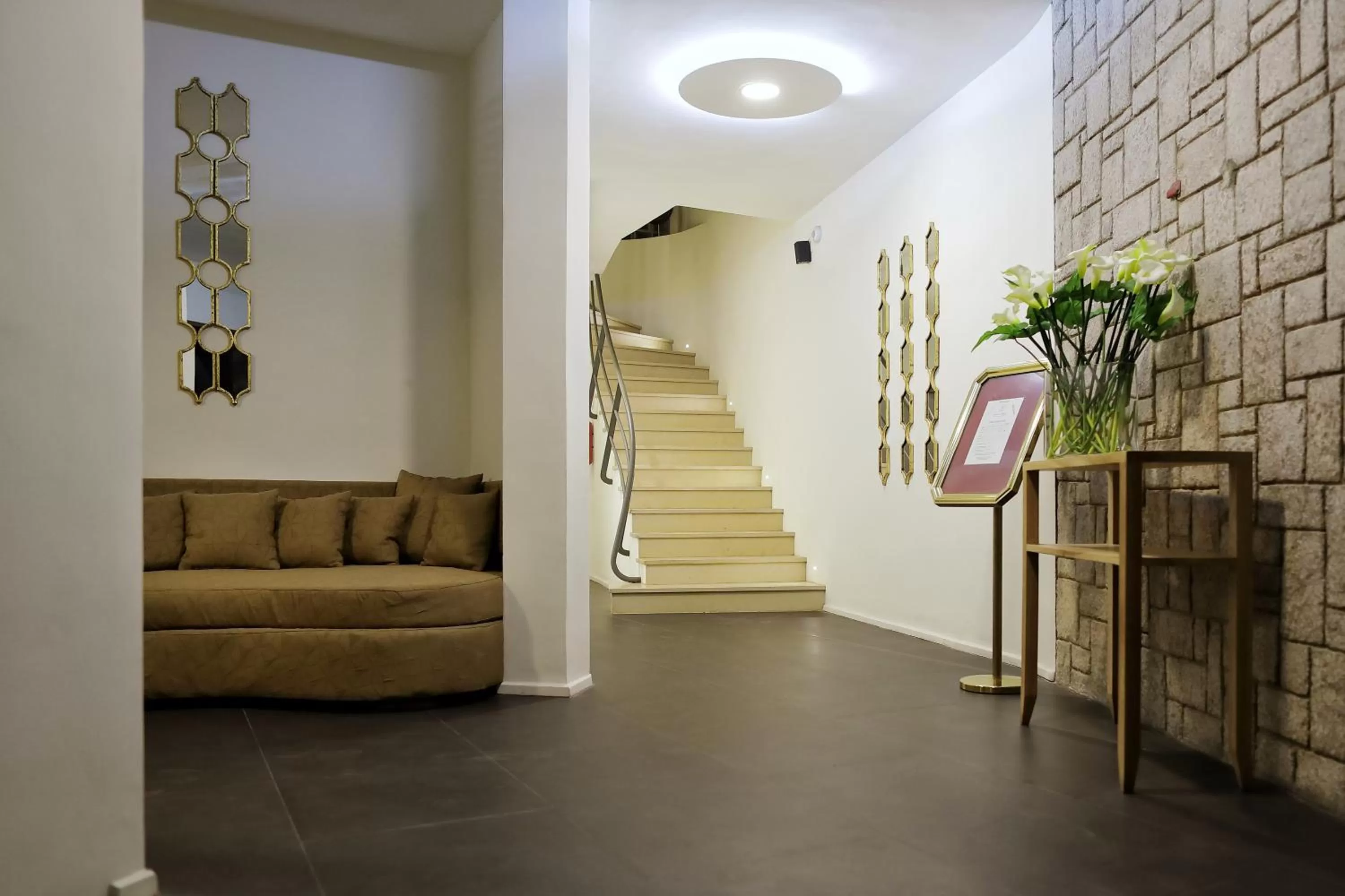 Lobby or reception in Hotel La Villette