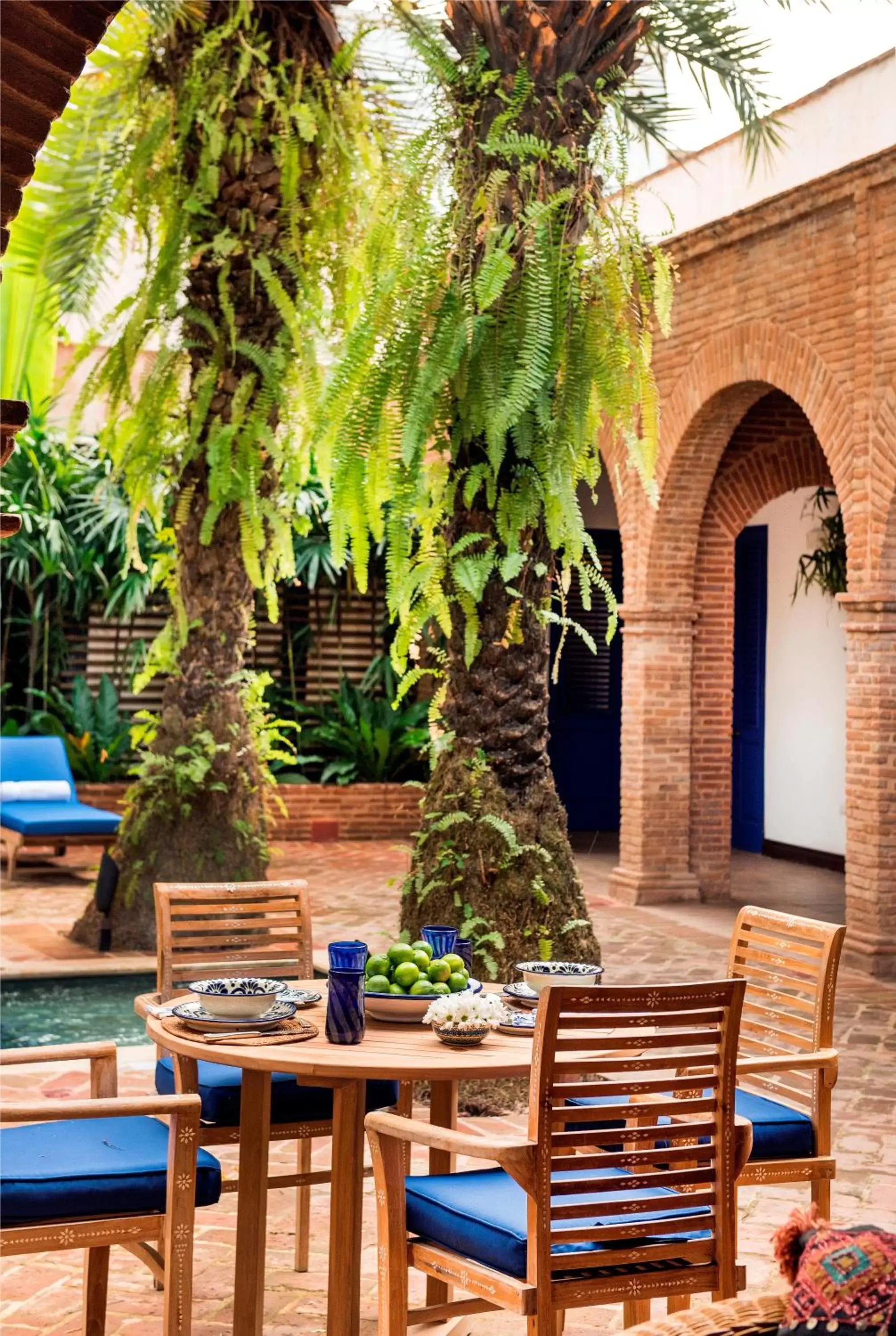 Patio, Restaurant/Places to Eat in Casas del XVI